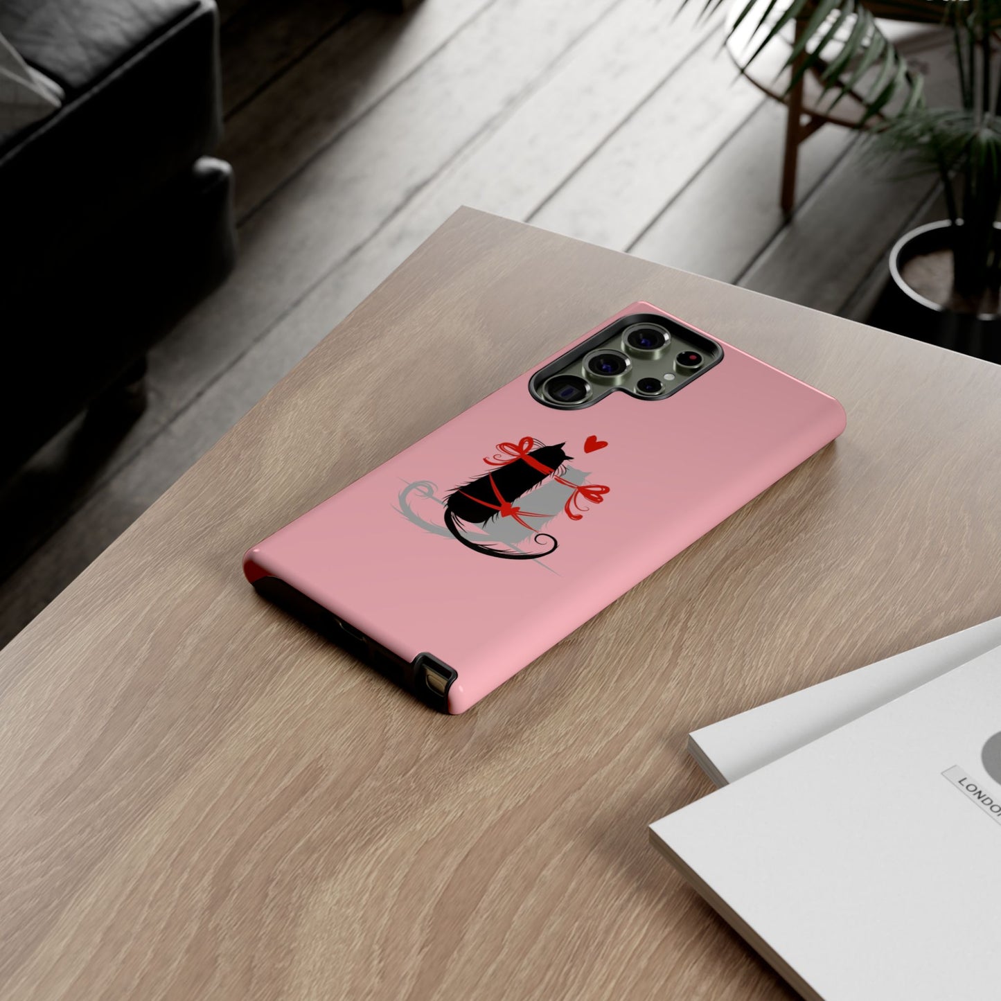 Cute Tough Phone Case, Trendy Glossy Finish, Durable and Fashionable, Stylish Everyday Cover, Smartphone Protection