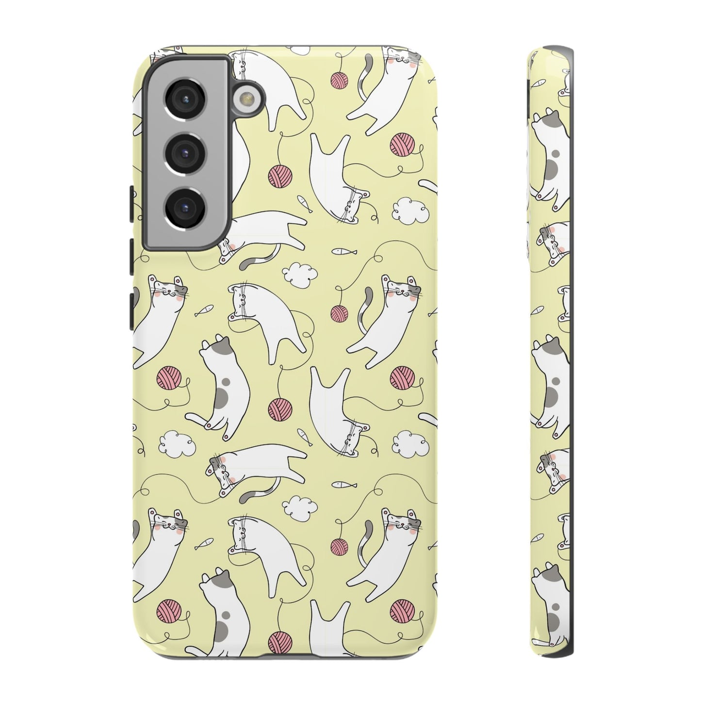 Durable Tough Phone Case, Cute Glossy Cover, Stylish and Trendy Smartphone Protection for Daily Use