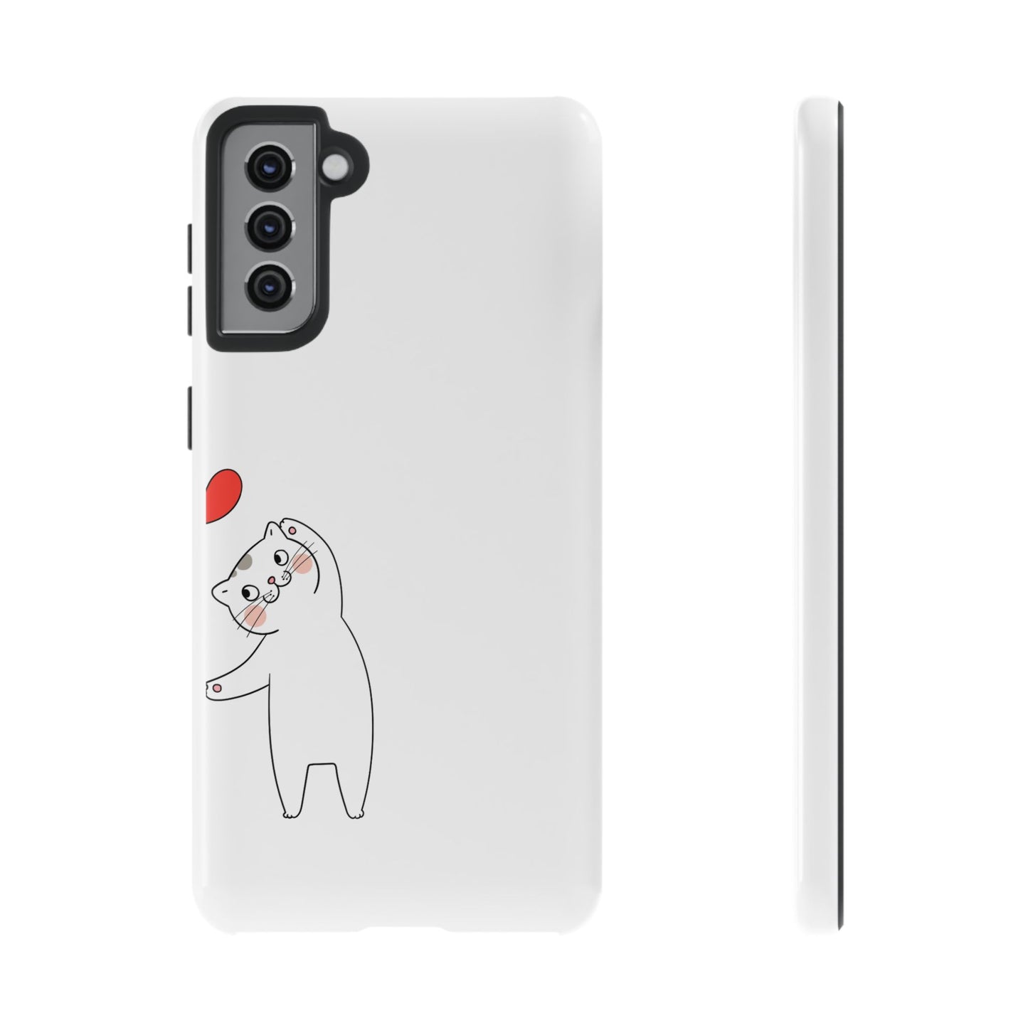Tough Phone Case, Cute and Stylish Design, Durable Glossy Finish, Trendy Smartphone Protection for Daily Use