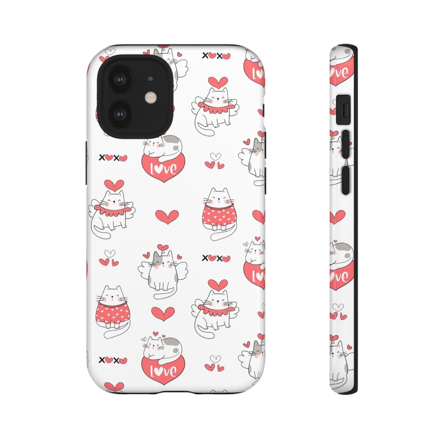 Durable Tough Phone Case, Trendy Glossy Cover, Stylish Cute Design, Perfect for Smartphone Protection