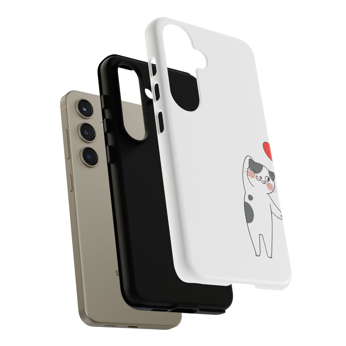 Tough Phone Case, Durable and Trendy Glossy Finish, Cute Stylish Design, Everyday Smartphone Protection