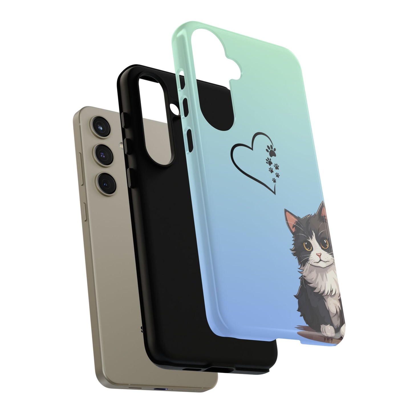 Tough Phone Case, Cute and Stylish Glossy Finish, Trendy Durable Design, Smartphone Protection