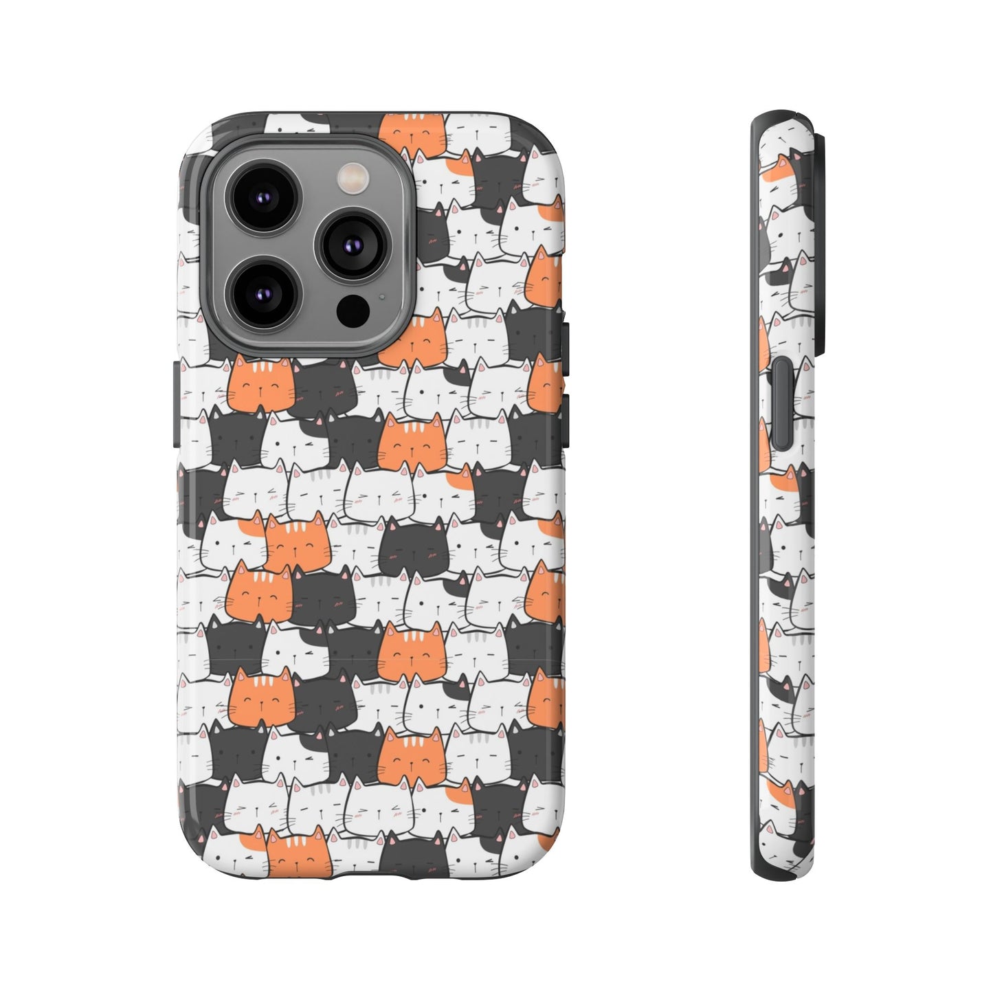 Durable Tough Phone Case, Cute and Stylish Glossy Finish, Trendy Design for Smartphone Protection