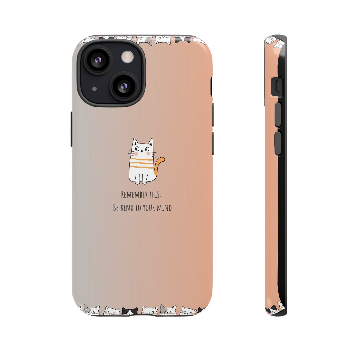 Durable Tough Phone Case, Cute Stylish Design, Glossy Trendy Cover for Smartphone Protection