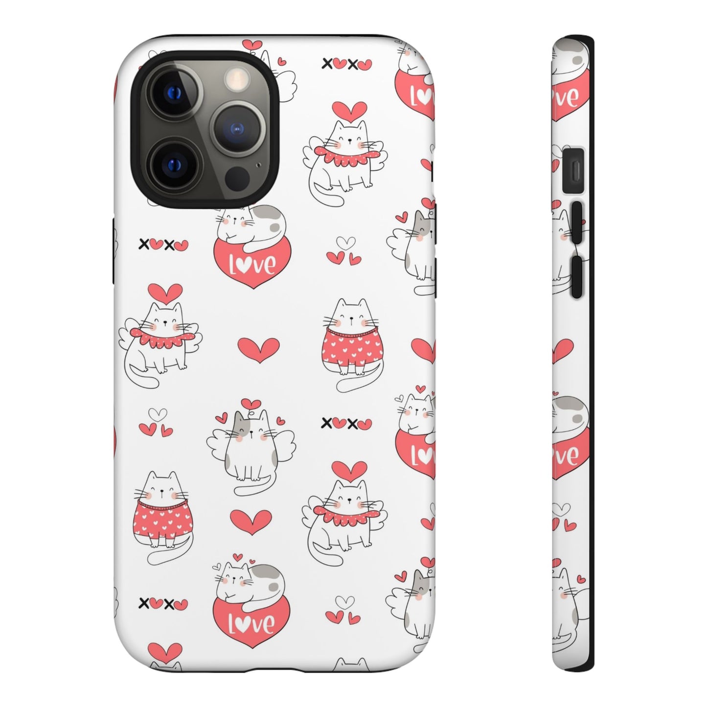 Durable Tough Phone Case, Trendy Glossy Cover, Stylish Cute Design, Perfect for Smartphone Protection