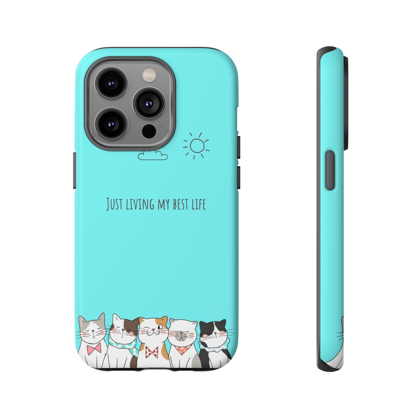 Durable Tough Phone Case, Stylish Trendy Glossy Finish, Cute Design for Smartphone Protection