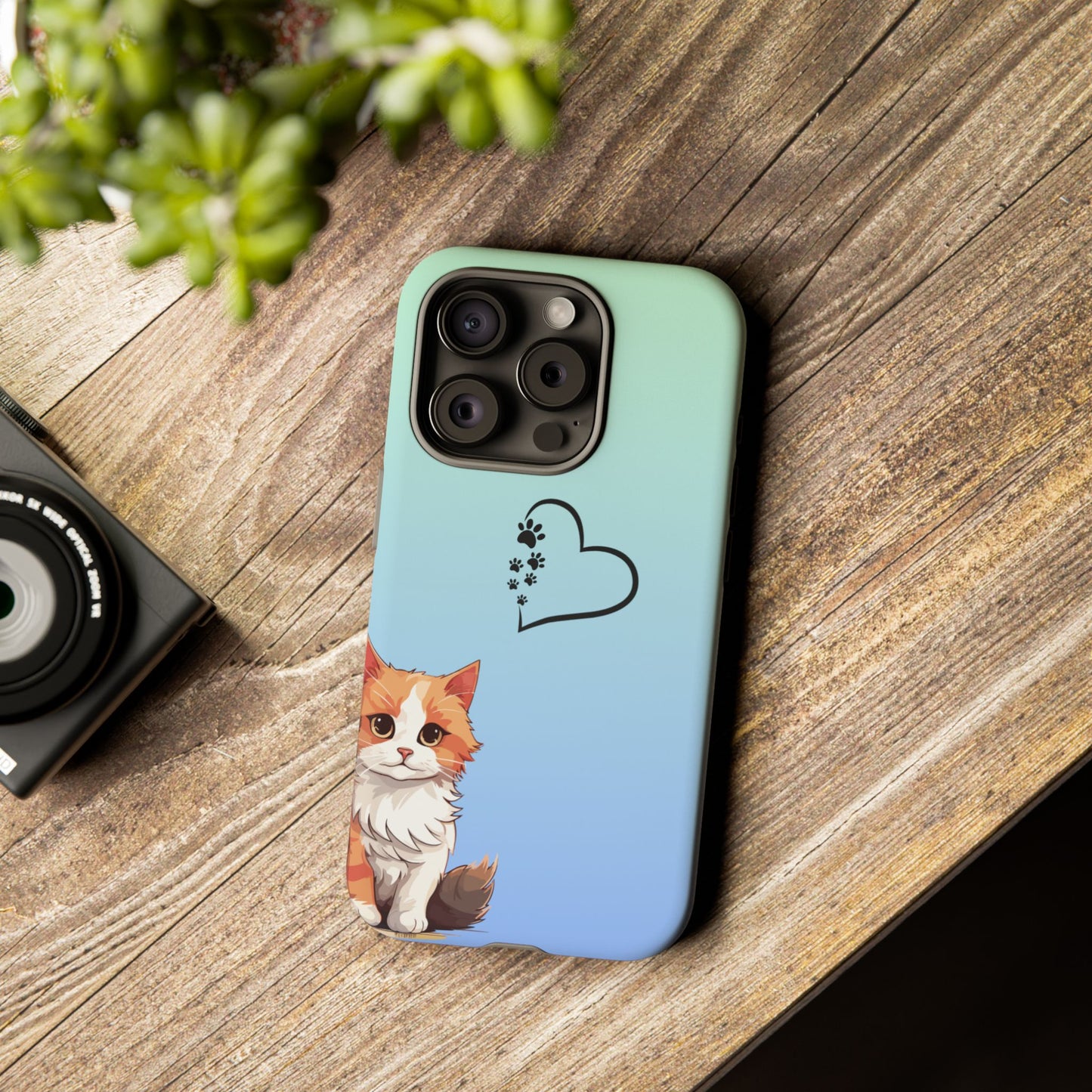 Trendy Tough Phone Case, Glossy Finish, Durable and Stylish, Cute Design for Smartphone Protection
