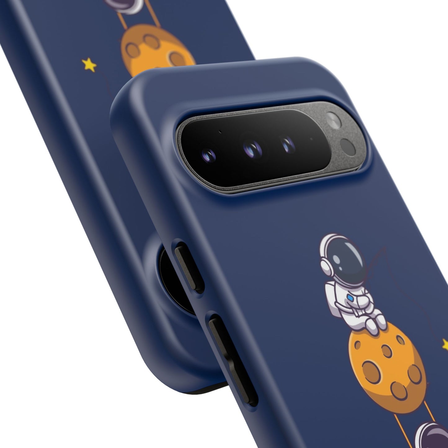 Astronaut Adventure Phone Case - Galaxy Design with Space Explorers