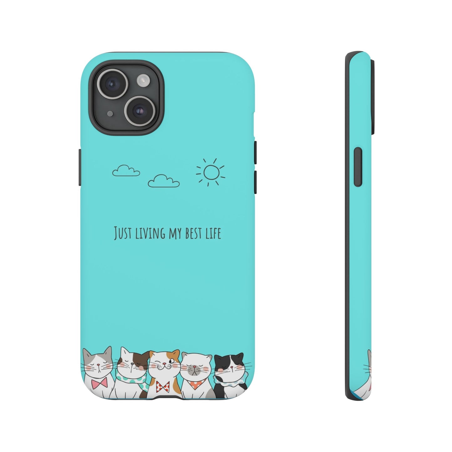 Durable Tough Phone Case, Stylish Trendy Glossy Finish, Cute Design for Smartphone Protection