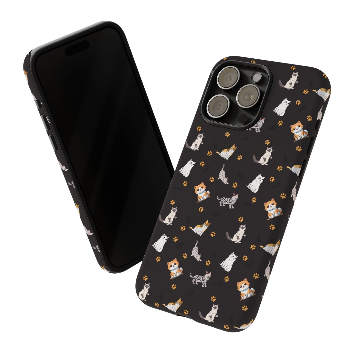 Durable Tough Phone Case, Stylish Glossy Finish, Trendy Cute Design, Everyday Protection for Smartphones