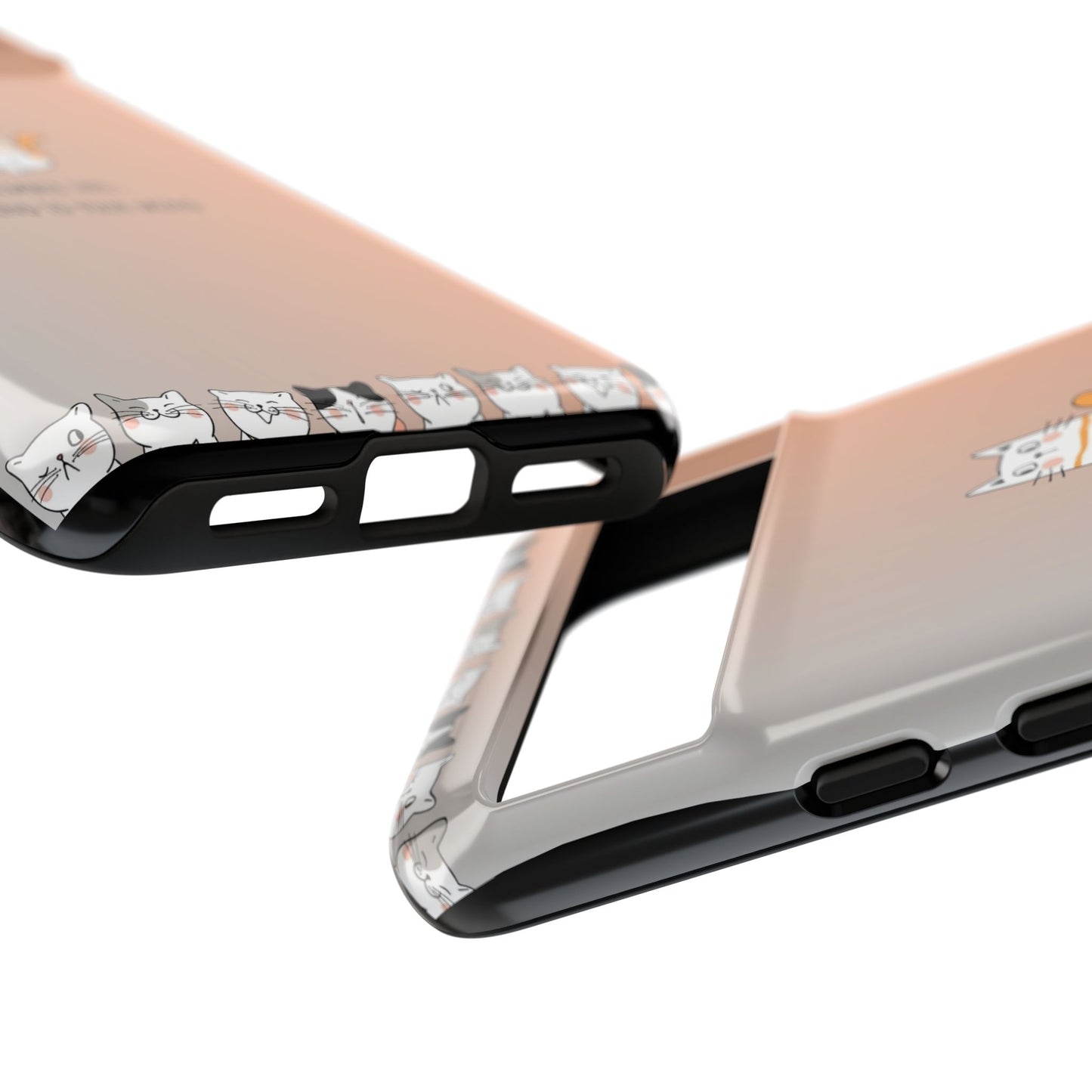 Durable Tough Phone Case, Cute Stylish Design, Glossy Trendy Cover for Smartphone Protection