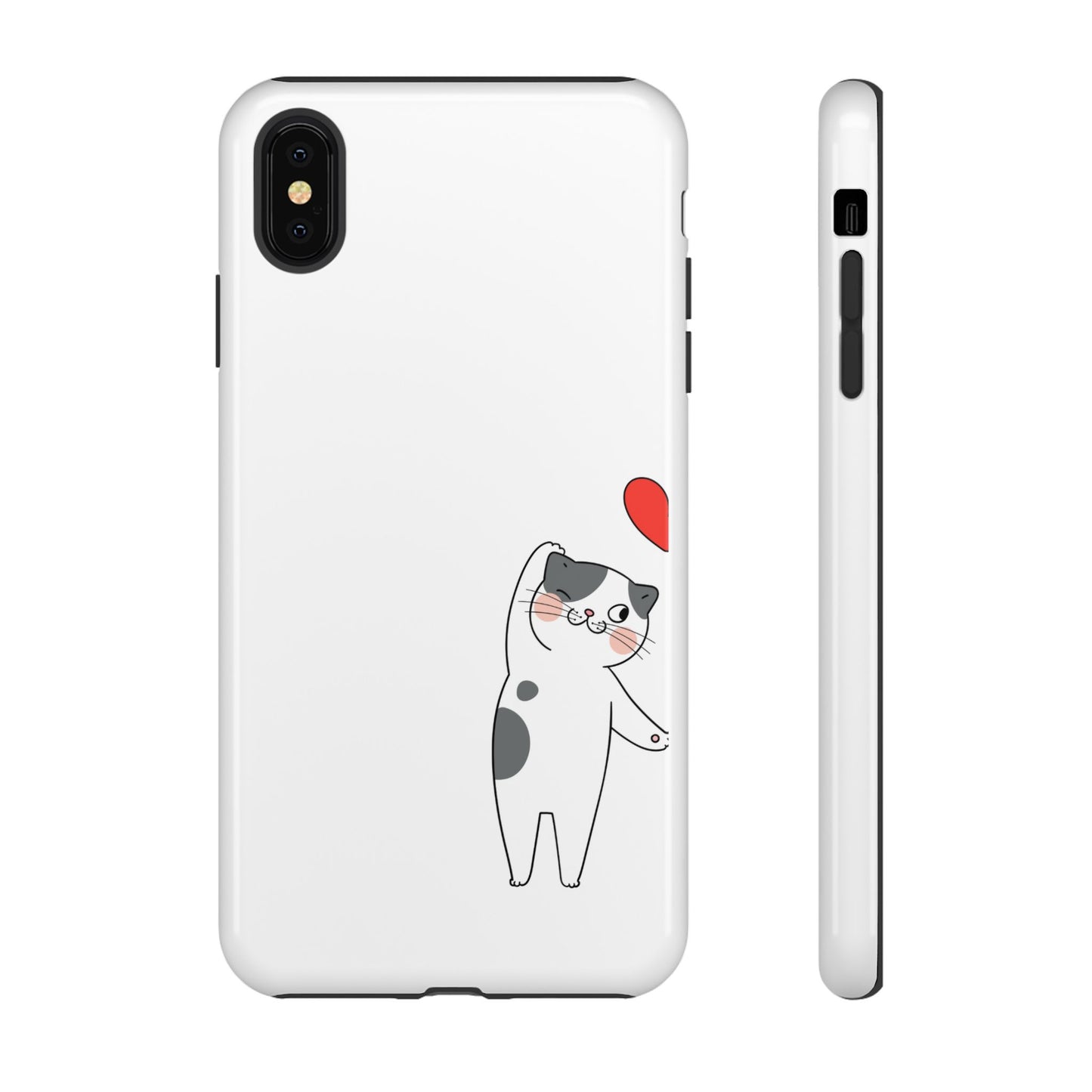 Tough Phone Case, Durable and Trendy Glossy Finish, Cute Stylish Design, Everyday Smartphone Protection