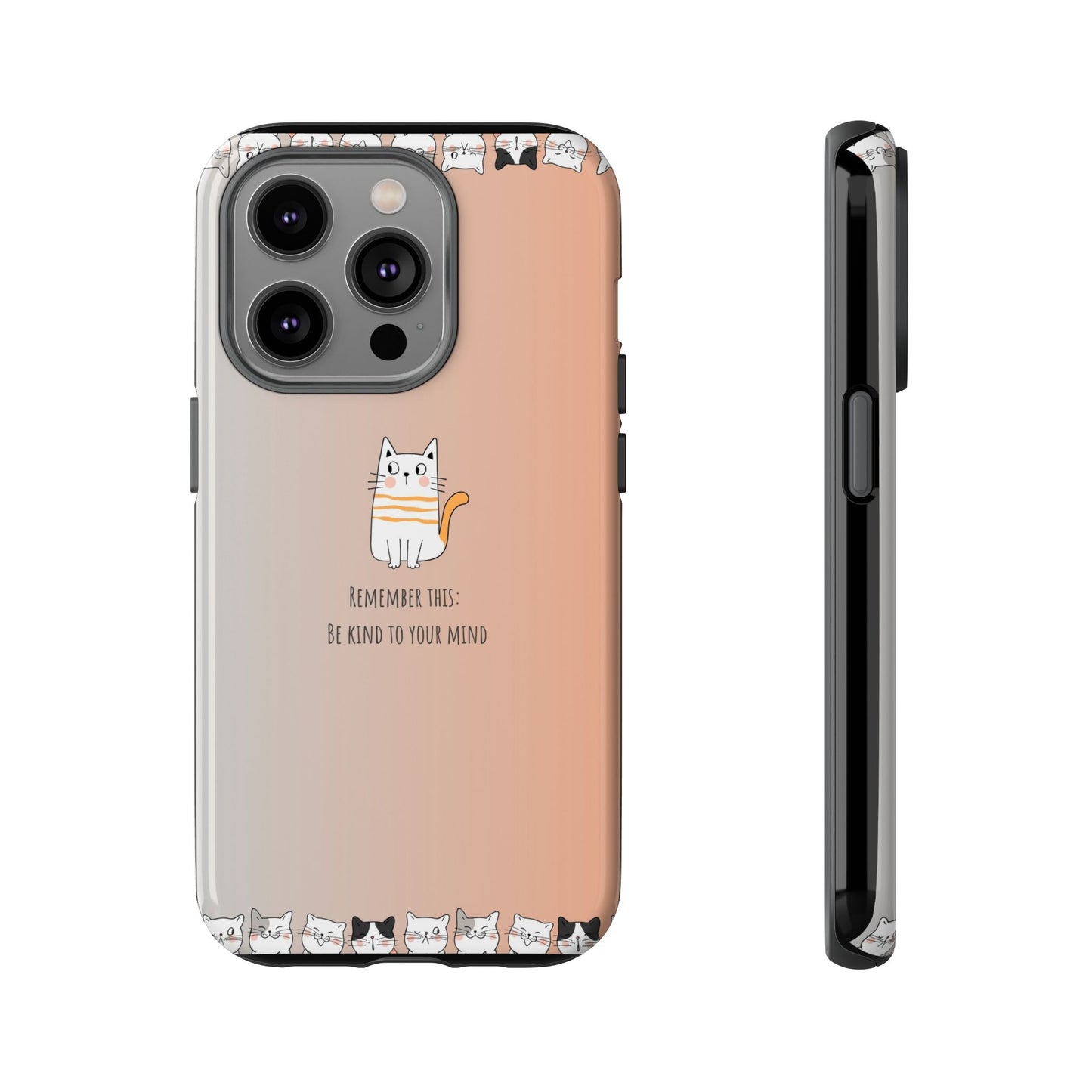 Durable Tough Phone Case, Cute Stylish Design, Glossy Trendy Cover for Smartphone Protection
