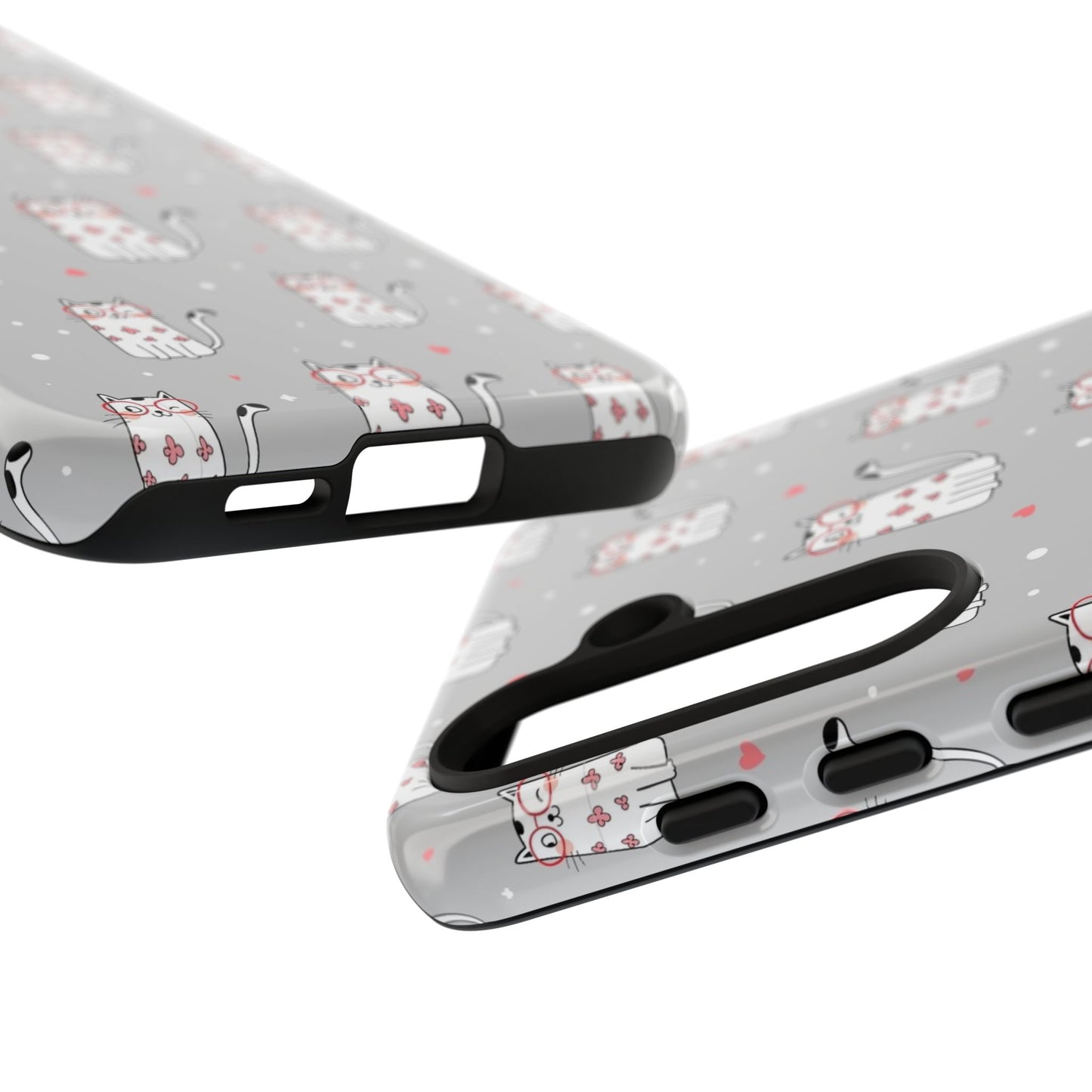 Durable Tough Phone Case, Stylish Glossy Cover, Trendy Cute Design, Perfect for Smartphone Use