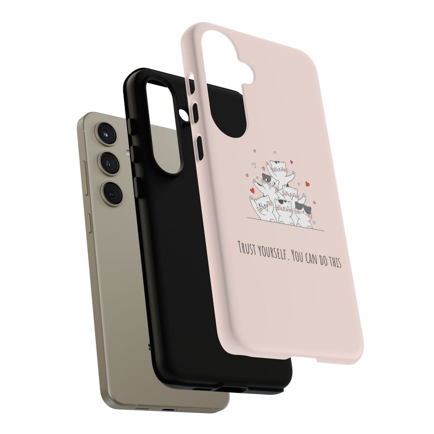 Tough Phone Case, Stylish Glossy Finish, Durable Design, Cute and Trendy Cover for Smartphones