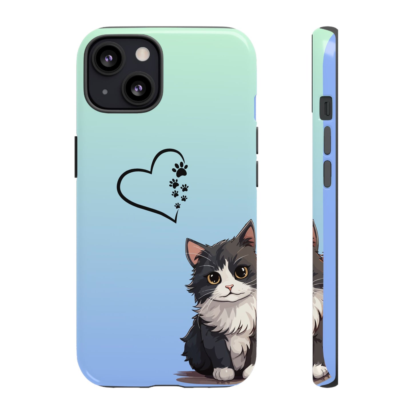 Tough Phone Case, Cute and Stylish Glossy Finish, Trendy Durable Design, Smartphone Protection