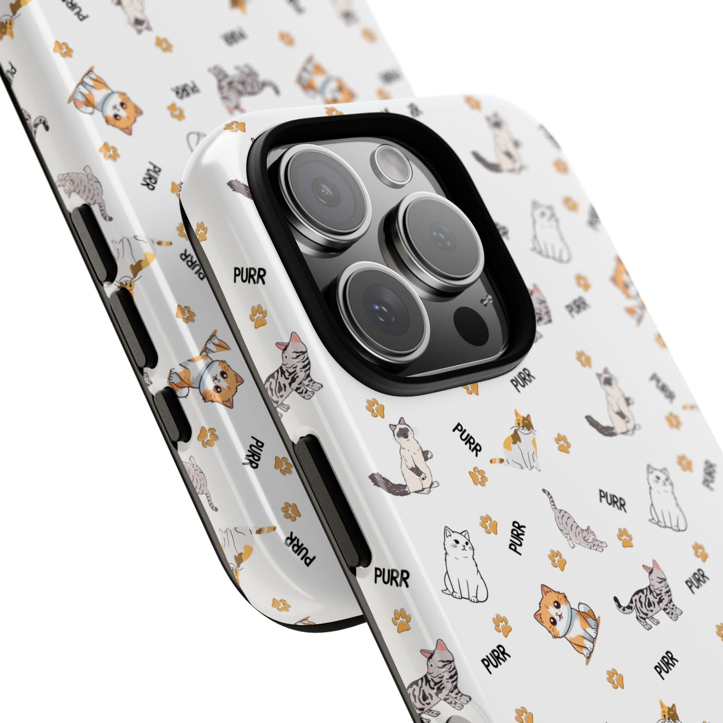Tough Phone Case, Glossy Finish, Trendy and Cute, Durable Smartphone Protection for Daily Us
