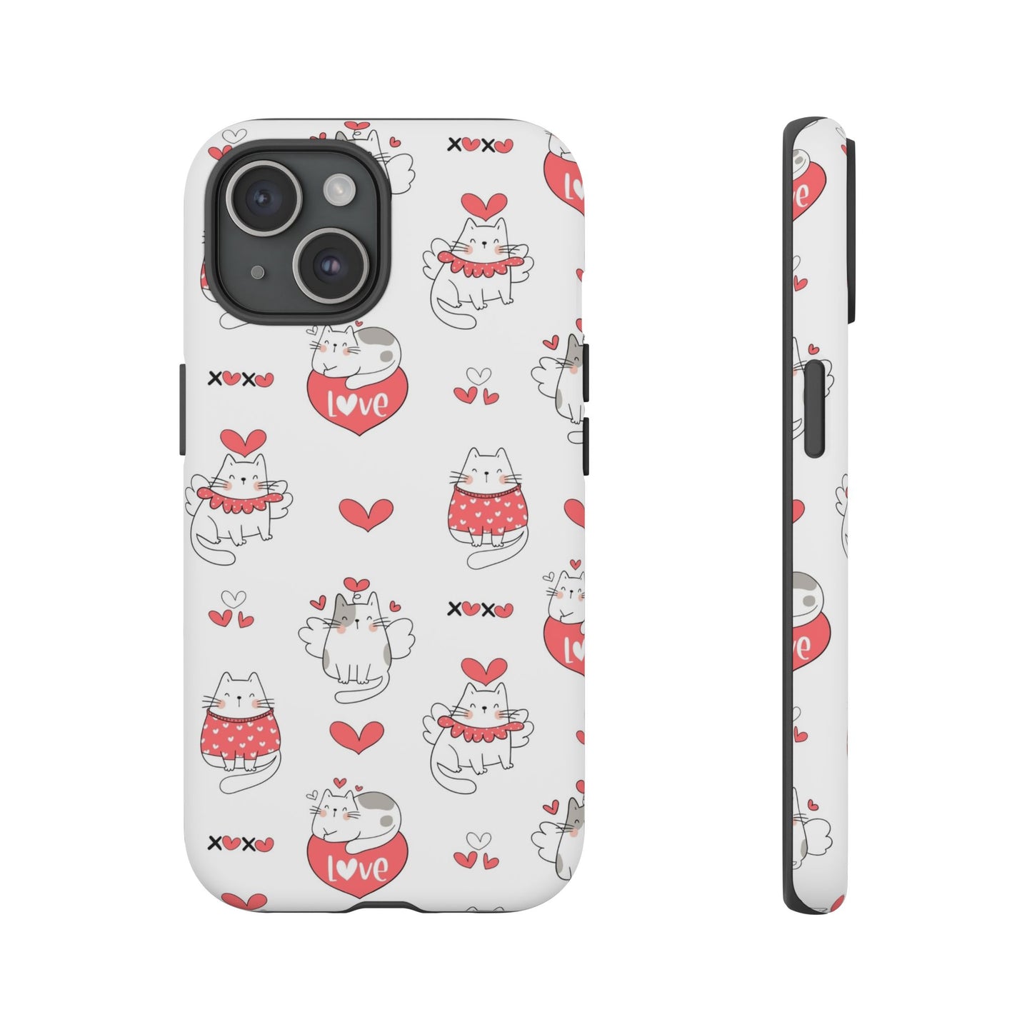 Durable Tough Phone Case, Trendy Glossy Cover, Stylish Cute Design, Perfect for Smartphone Protection
