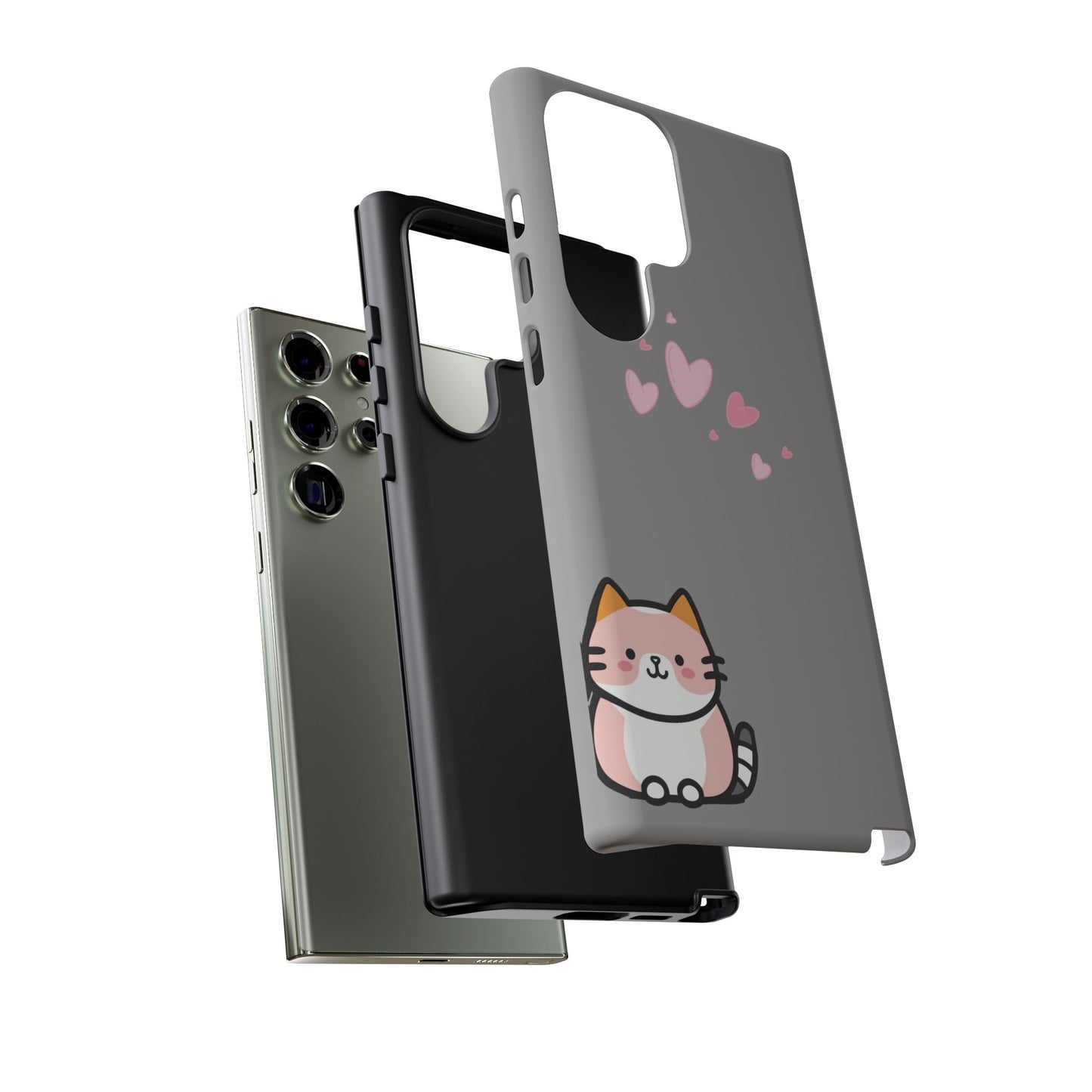 Stylish Tough Phone Case, Durable Glossy Cover, Cute Trendy Design, Perfect Smartphone Protection