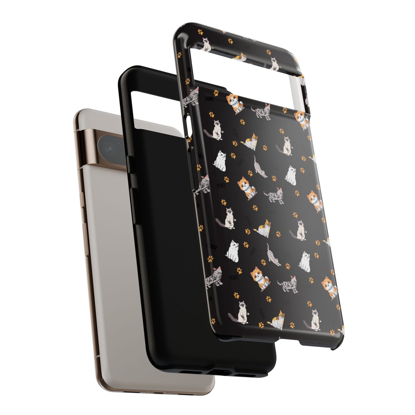 Durable Tough Phone Case, Stylish Glossy Finish, Trendy Cute Design, Everyday Protection for Smartphones