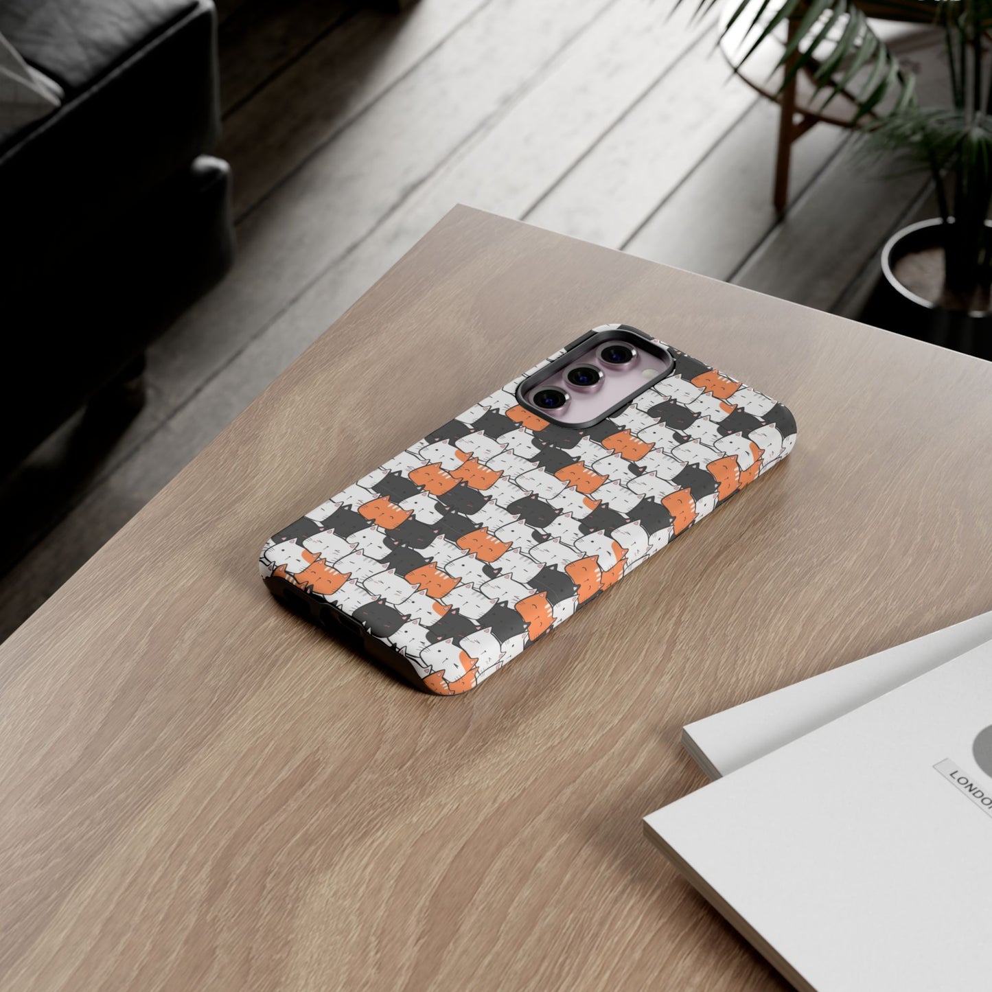 Durable Tough Phone Case, Cute and Stylish Glossy Finish, Trendy Design for Smartphone Protection