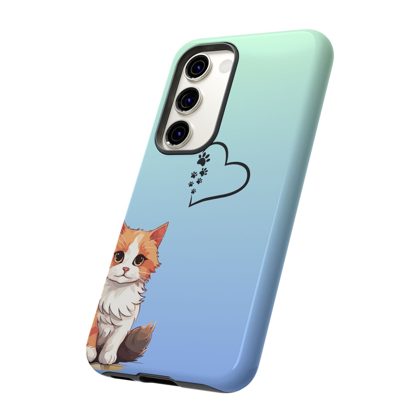 Trendy Tough Phone Case, Glossy Finish, Durable and Stylish, Cute Design for Smartphone Protection