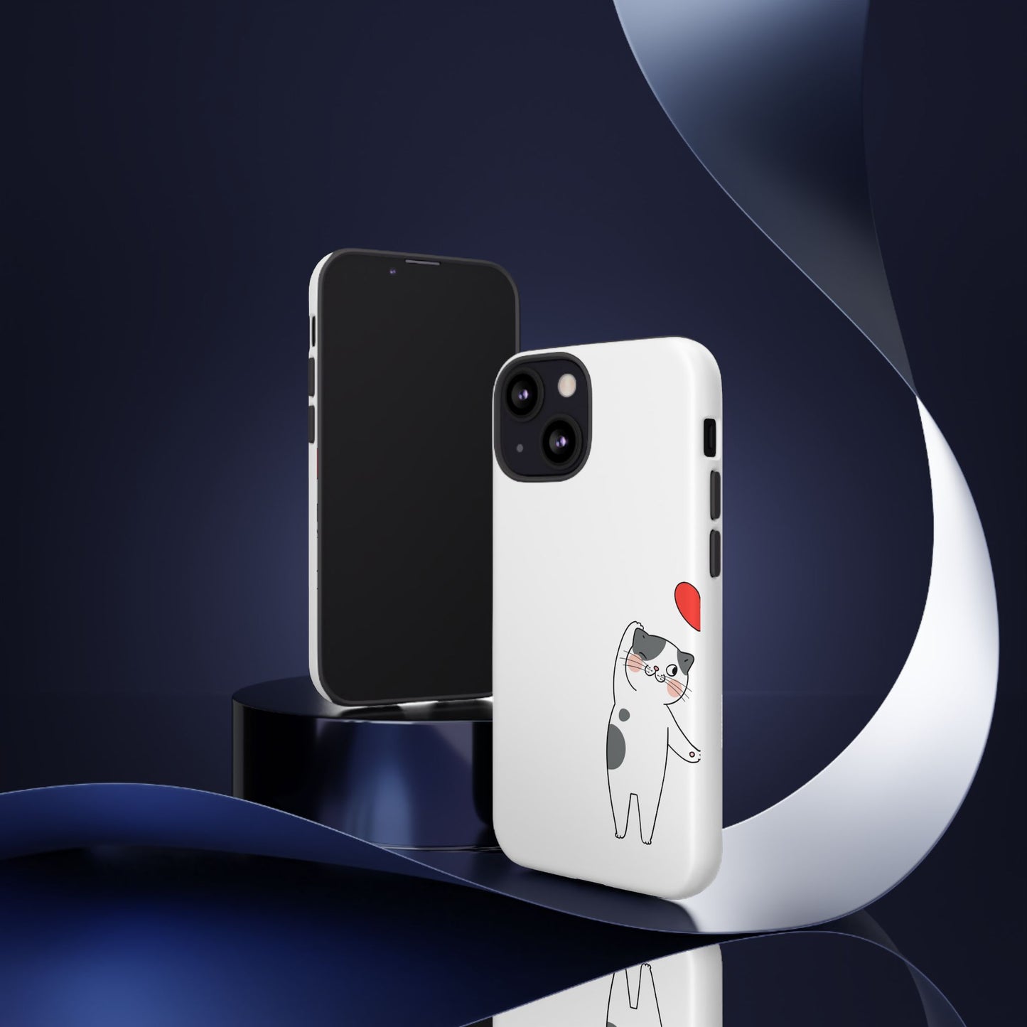 Tough Phone Case, Durable and Trendy Glossy Finish, Cute Stylish Design, Everyday Smartphone Protection