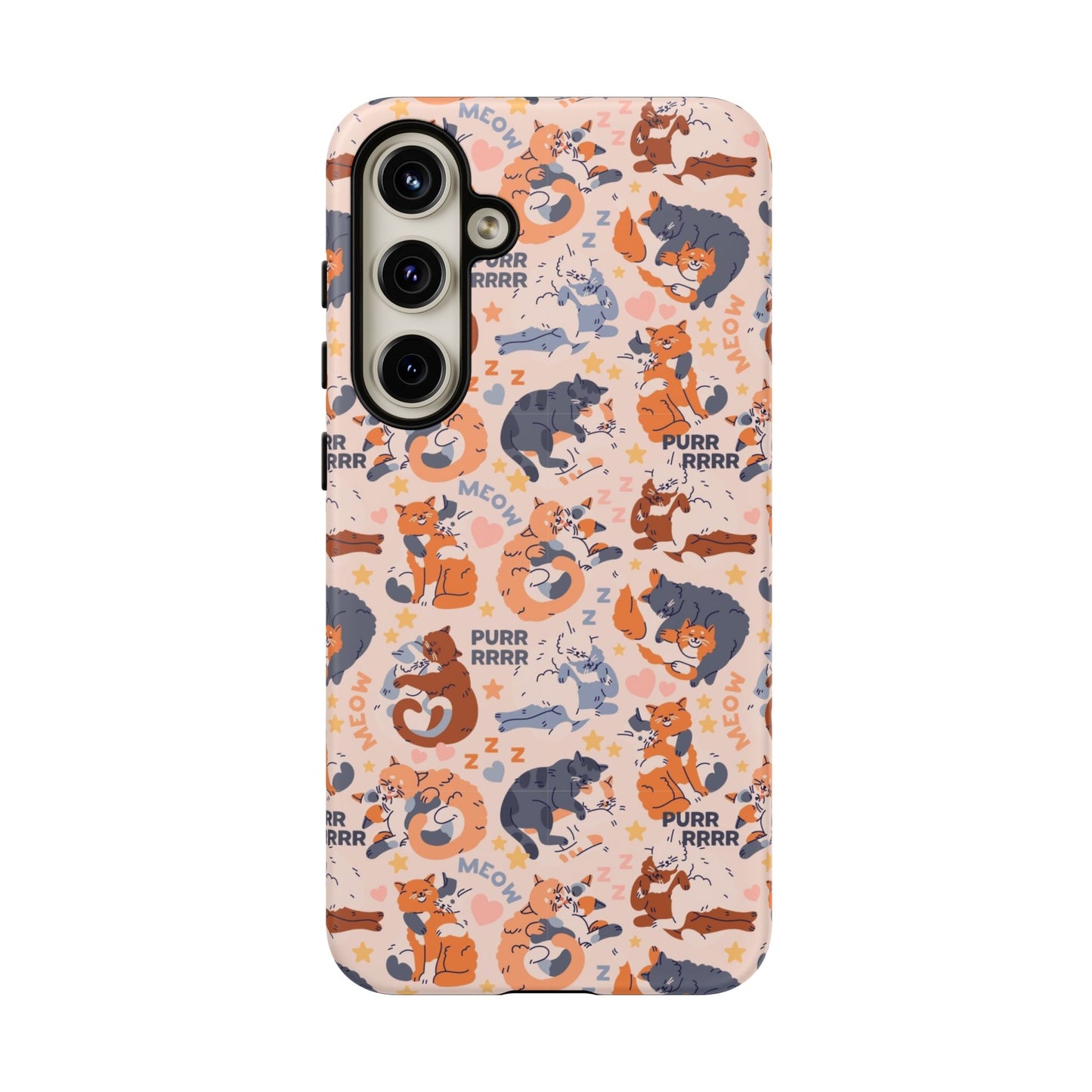 Durable Tough Phone Case, Trendy Cute Glossy Design, Stylish Smartphone Protection for Everyday Use