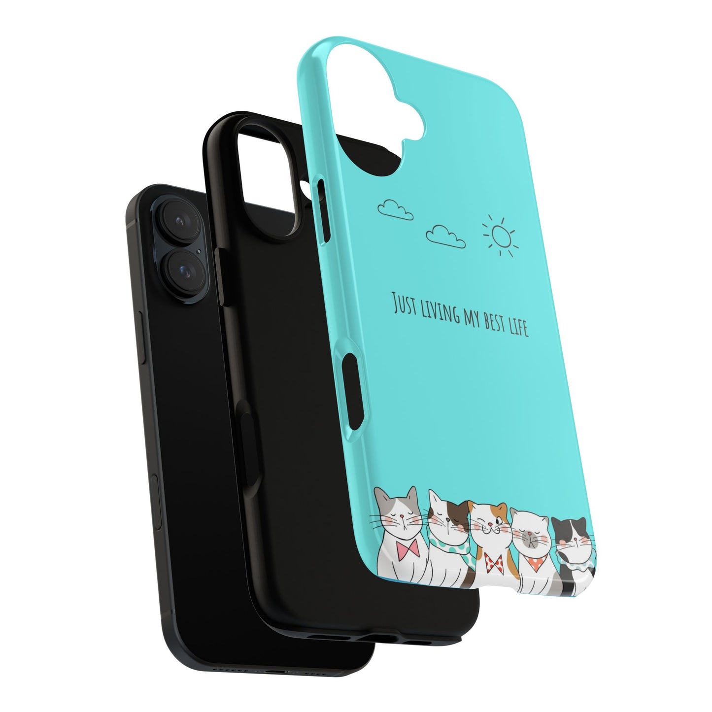 Durable Tough Phone Case, Stylish Trendy Glossy Finish, Cute Design for Smartphone Protection