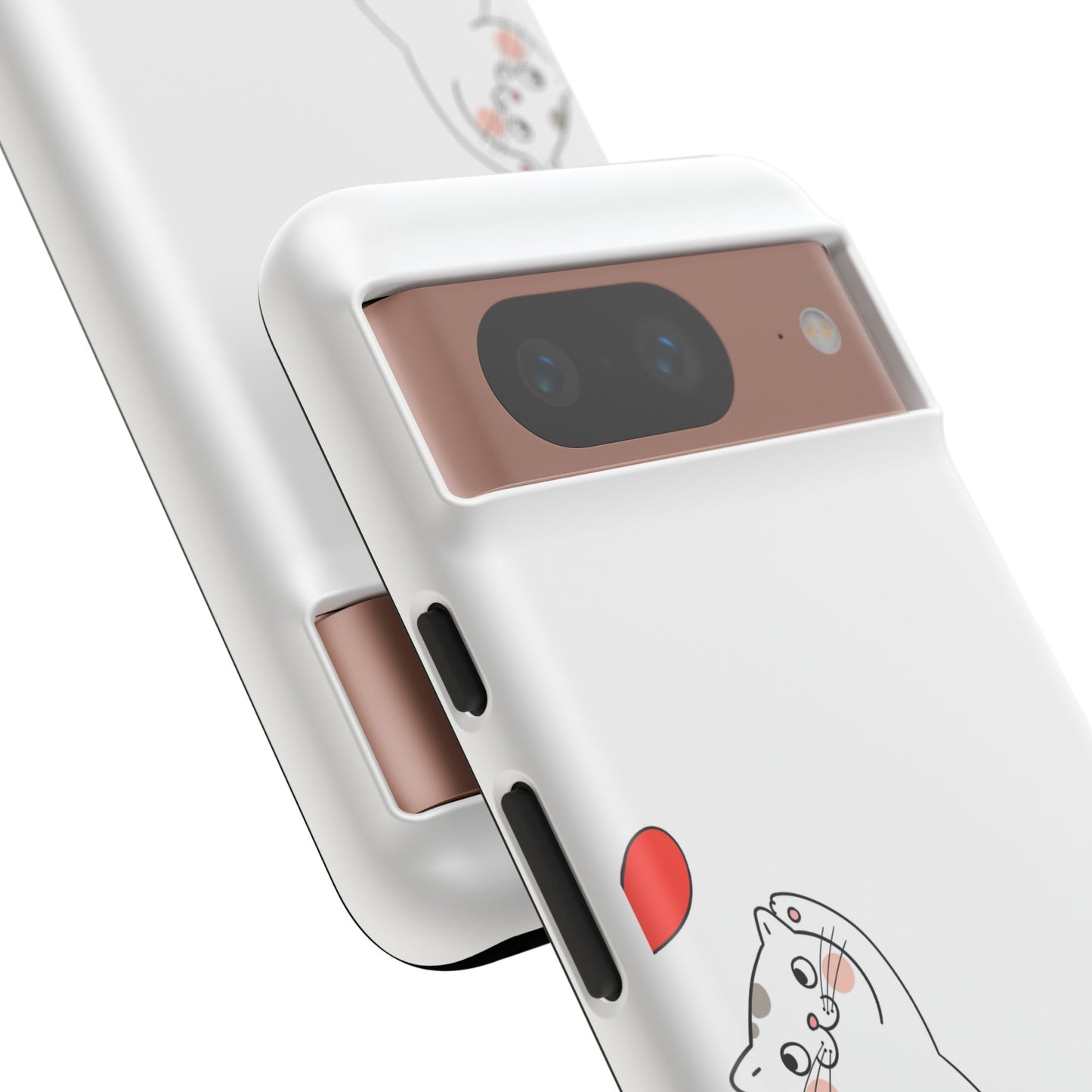 Tough Phone Case, Cute and Stylish Design, Durable Glossy Finish, Trendy Smartphone Protection for Daily Use