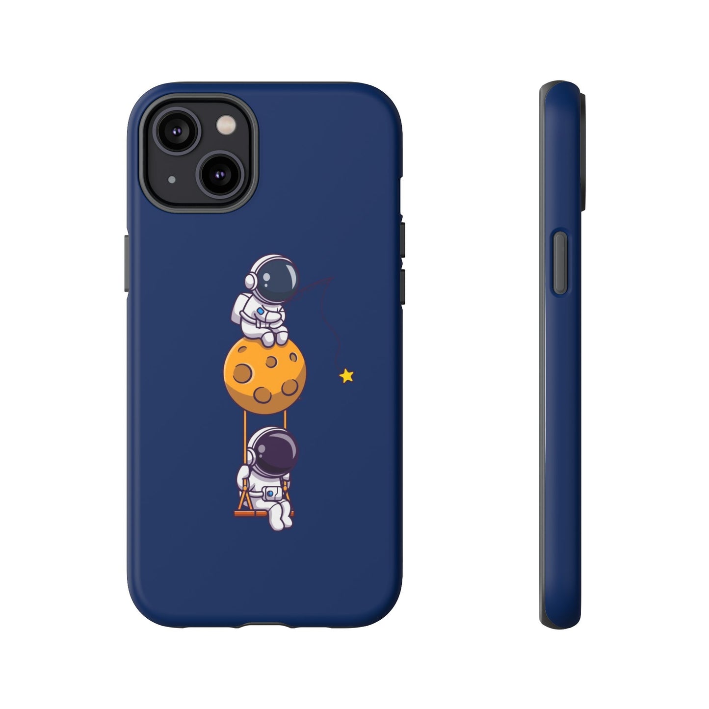 Astronaut Adventure Phone Case - Galaxy Design with Space Explorers