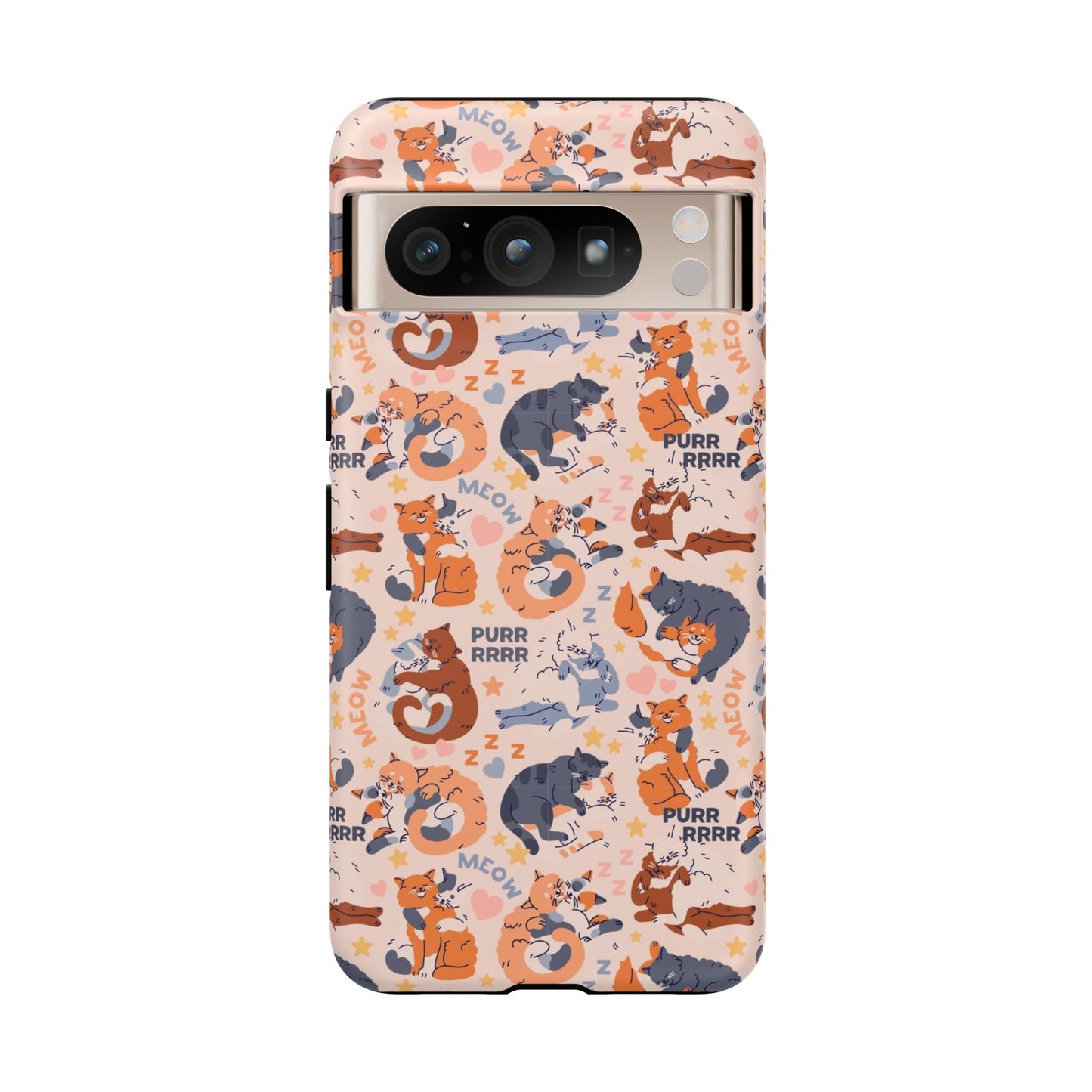Durable Tough Phone Case, Trendy Cute Glossy Design, Stylish Smartphone Protection for Everyday Use