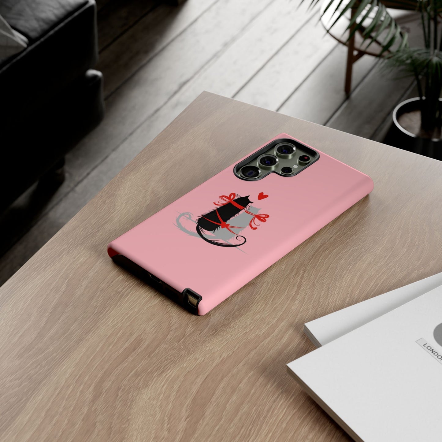 Cute Tough Phone Case, Trendy Glossy Finish, Durable and Fashionable, Stylish Everyday Cover, Smartphone Protection