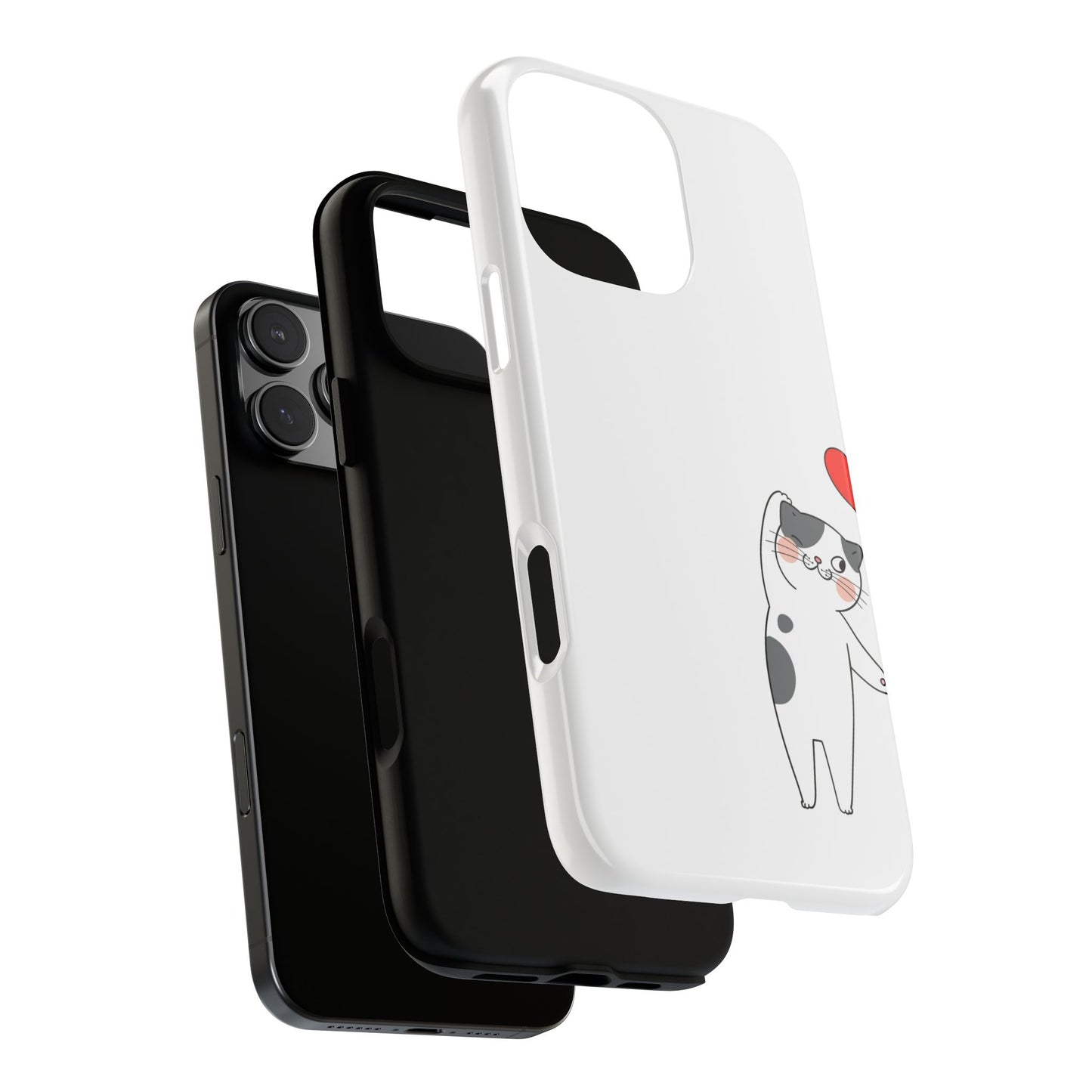 Tough Phone Case, Durable and Trendy Glossy Finish, Cute Stylish Design, Everyday Smartphone Protection