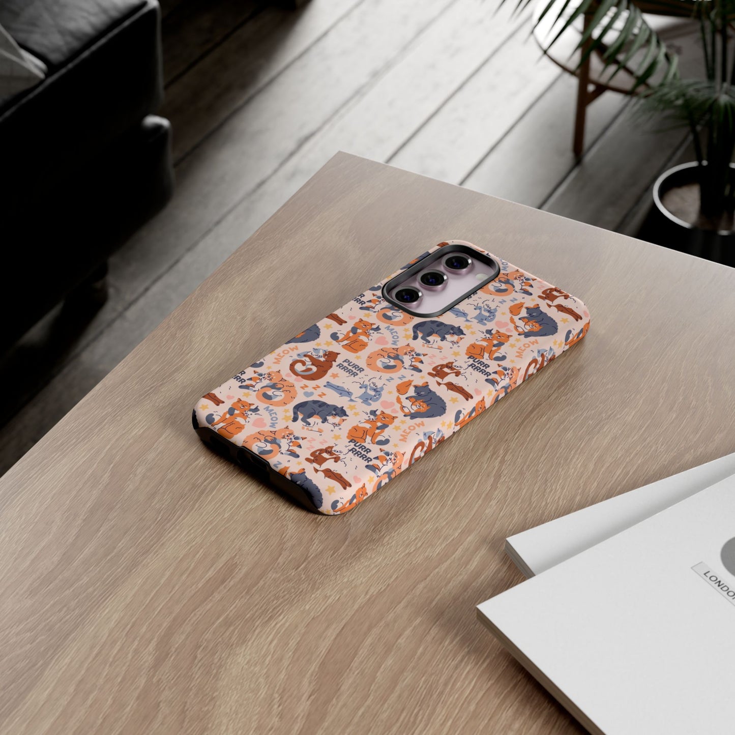 Durable Tough Phone Case, Trendy Cute Glossy Design, Stylish Smartphone Protection for Everyday Use