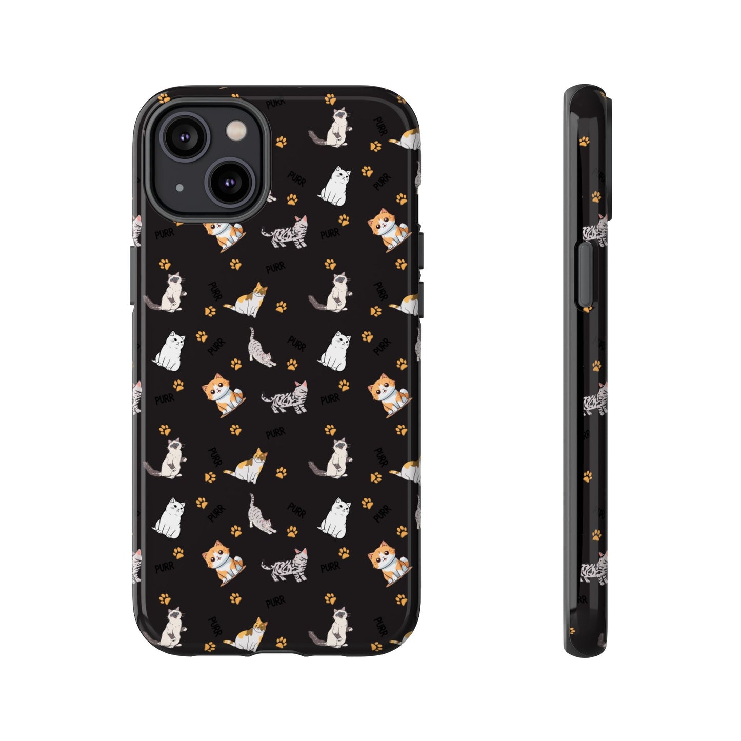 Durable Tough Phone Case, Stylish Glossy Finish, Trendy Cute Design, Everyday Protection for Smartphones