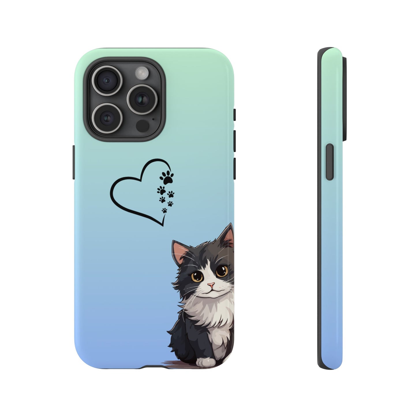 Tough Phone Case, Cute and Stylish Glossy Finish, Trendy Durable Design, Smartphone Protection