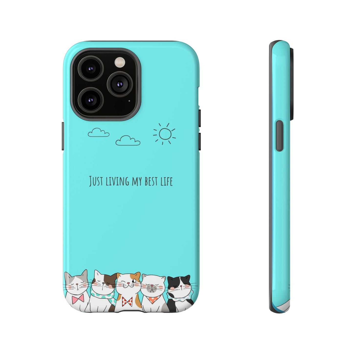 Durable Tough Phone Case, Stylish Trendy Glossy Finish, Cute Design for Smartphone Protection