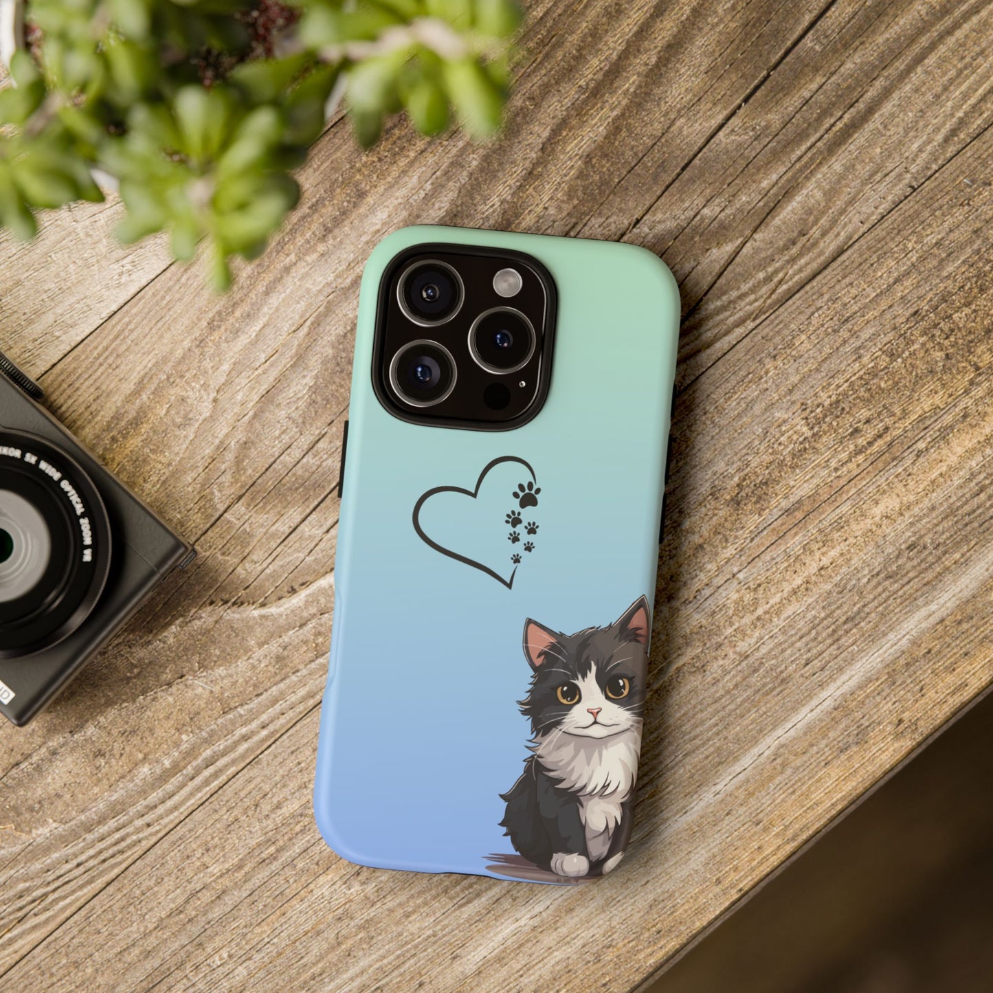 Tough Phone Case, Cute and Stylish Glossy Finish, Trendy Durable Design, Smartphone Protection