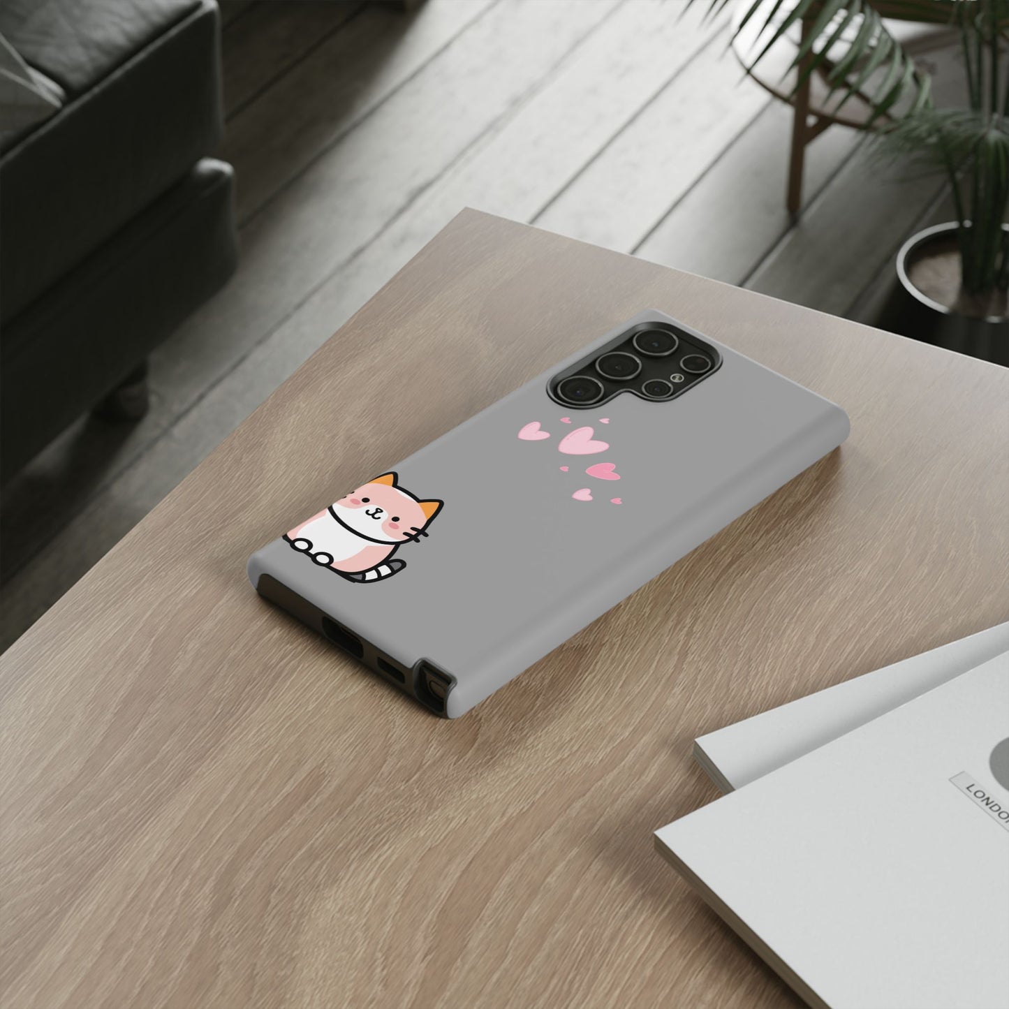 Stylish Tough Phone Case, Durable Glossy Cover, Cute Trendy Design, Perfect Smartphone Protection