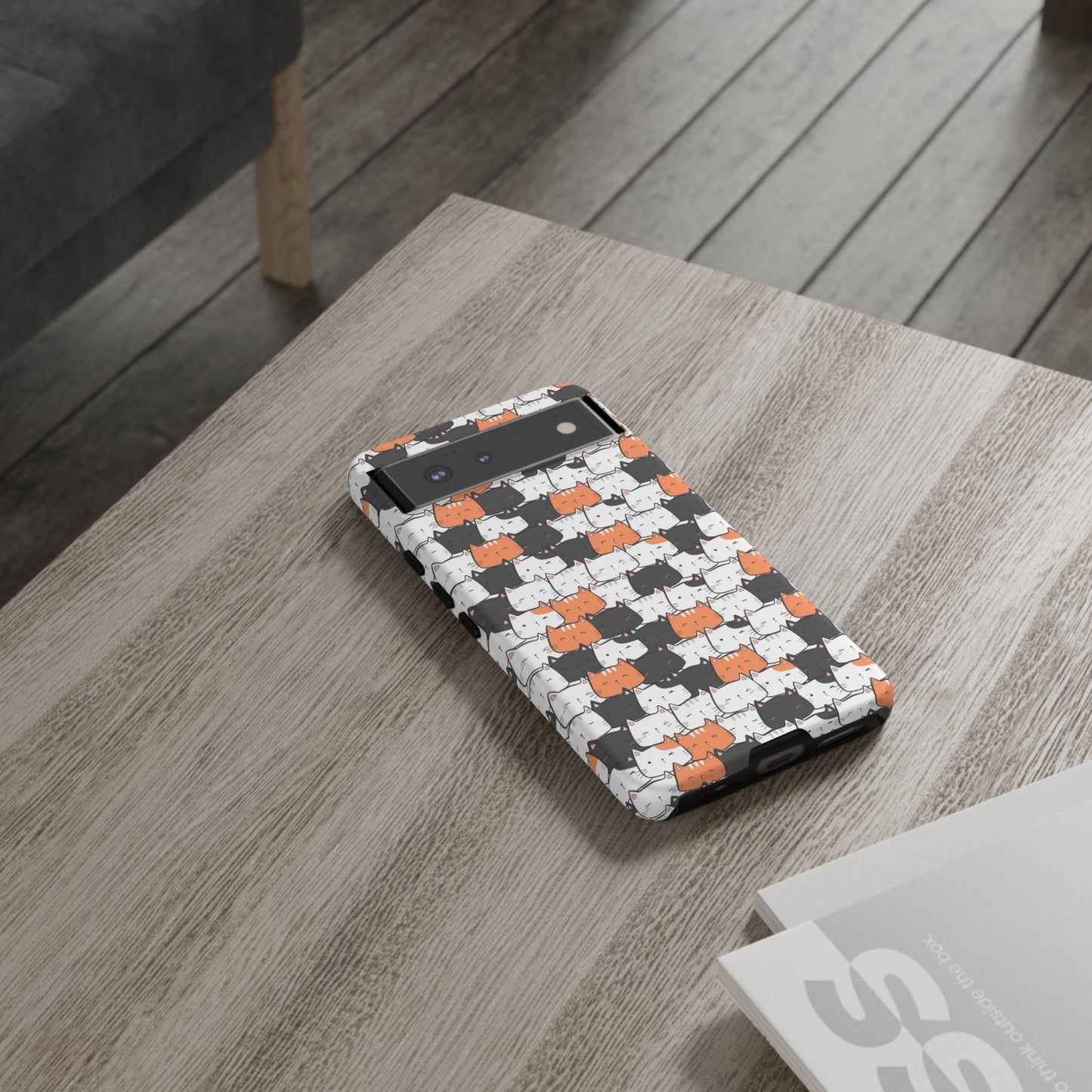 Durable Tough Phone Case, Cute and Stylish Glossy Finish, Trendy Design for Smartphone Protection
