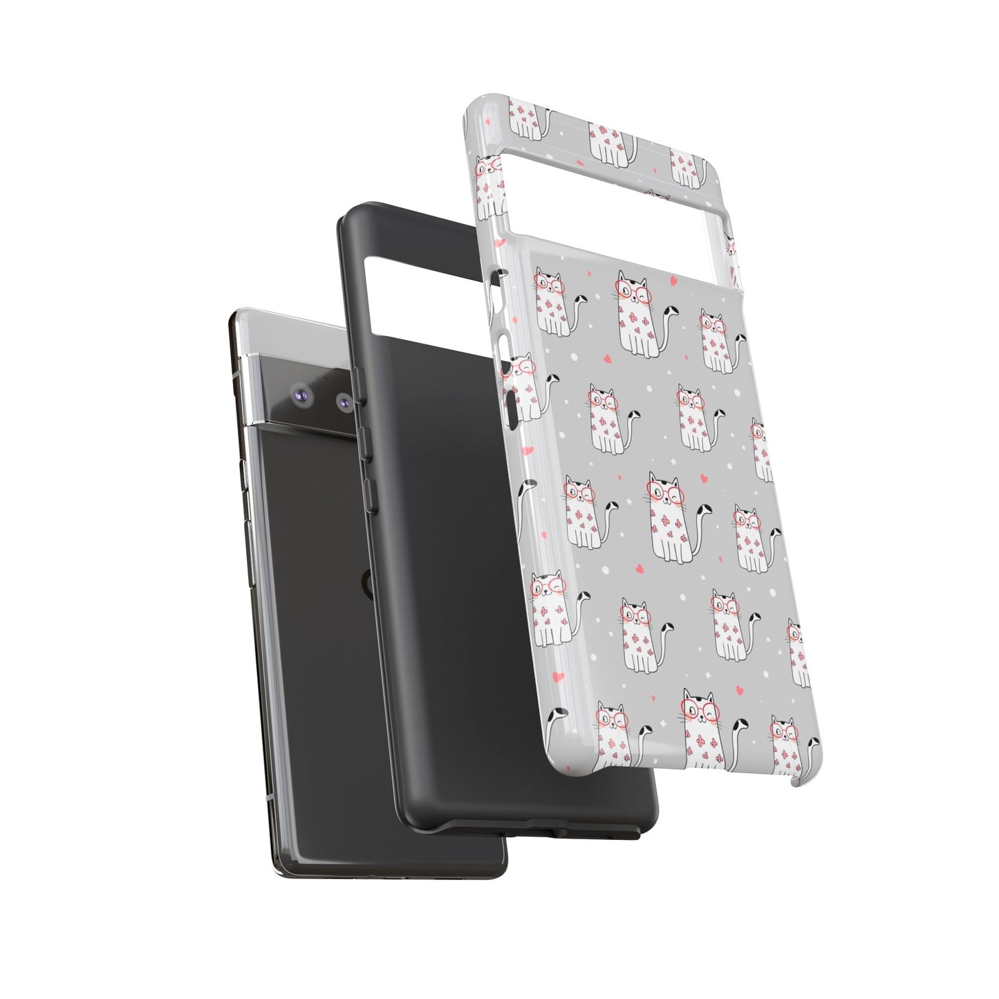 Durable Tough Phone Case, Stylish Glossy Cover, Trendy Cute Design, Perfect for Smartphone Use