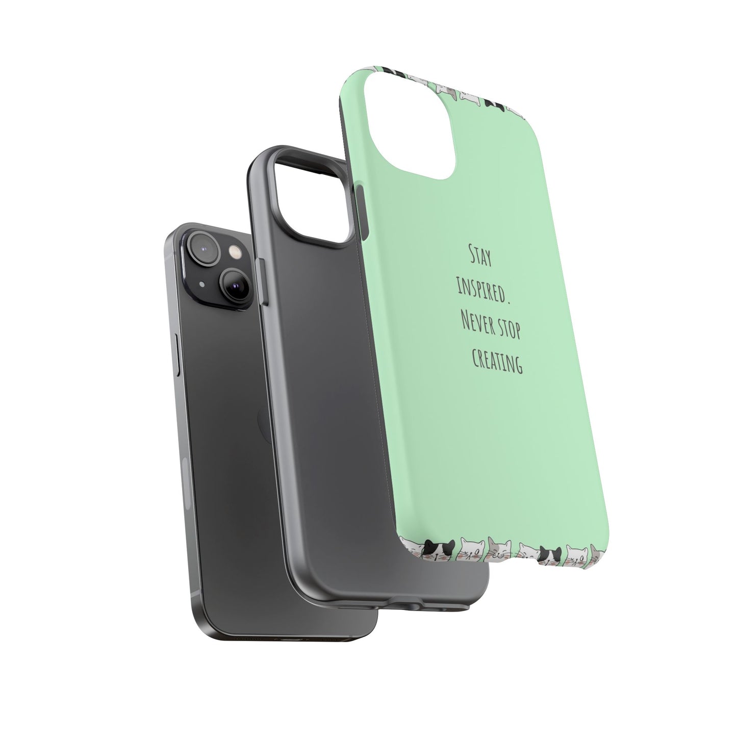 Tough Phone Case, Trendy Durable Glossy Finish, Stylish and Cute Smartphone Cover for Daily Use