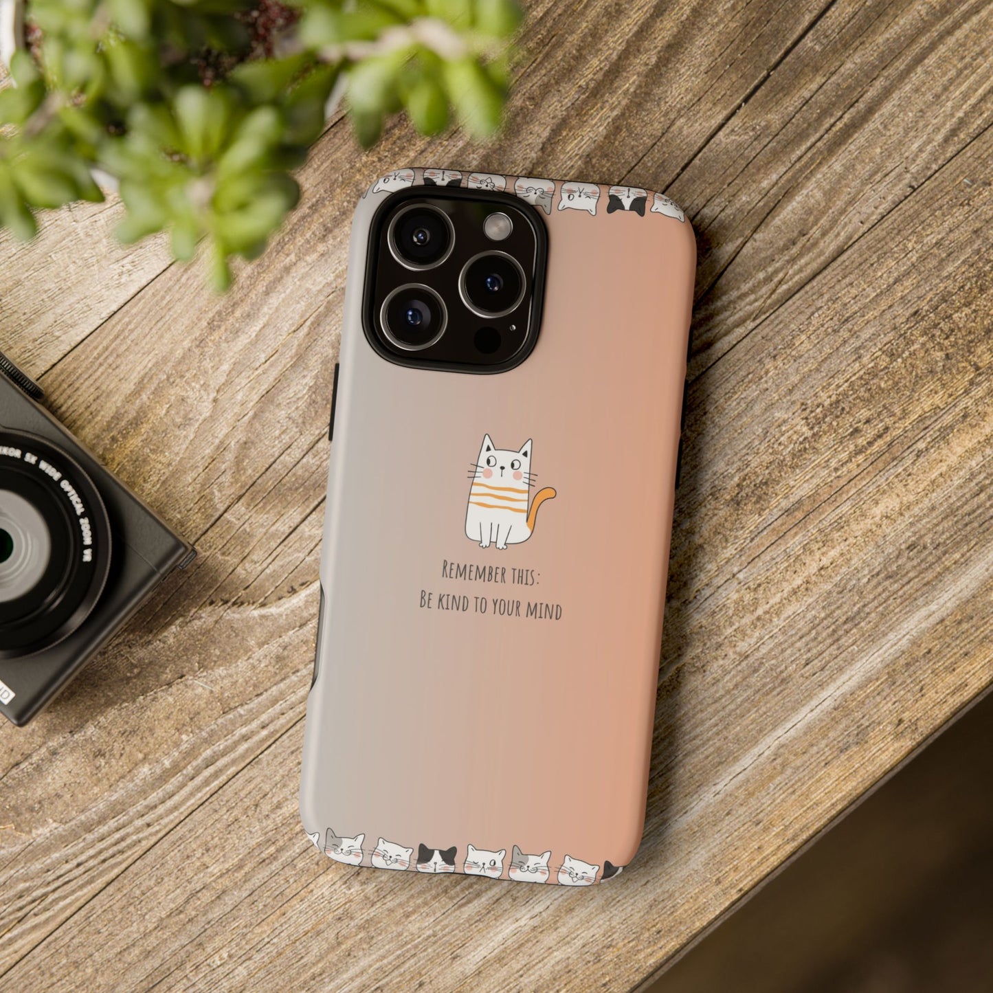 Durable Tough Phone Case, Cute Stylish Design, Glossy Trendy Cover for Smartphone Protection
