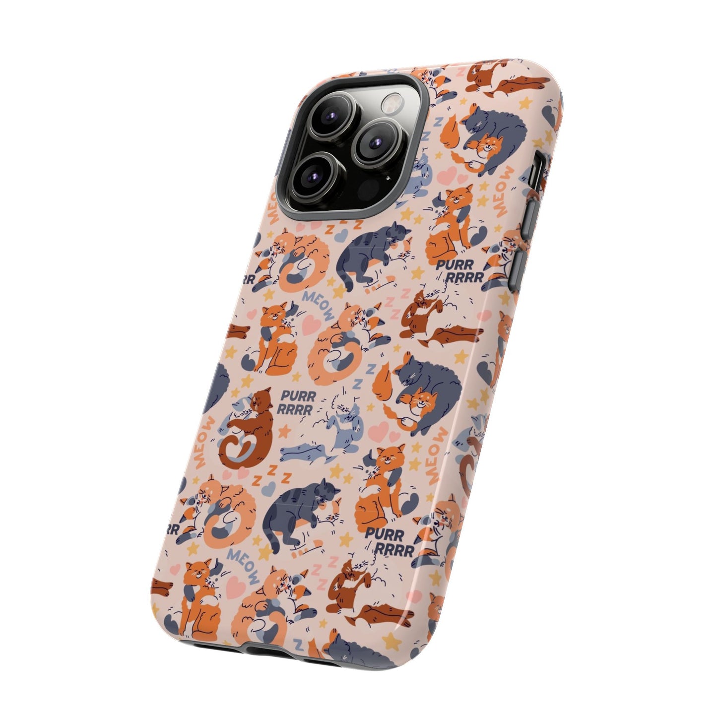 Durable Tough Phone Case, Trendy Cute Glossy Design, Stylish Smartphone Protection for Everyday Use