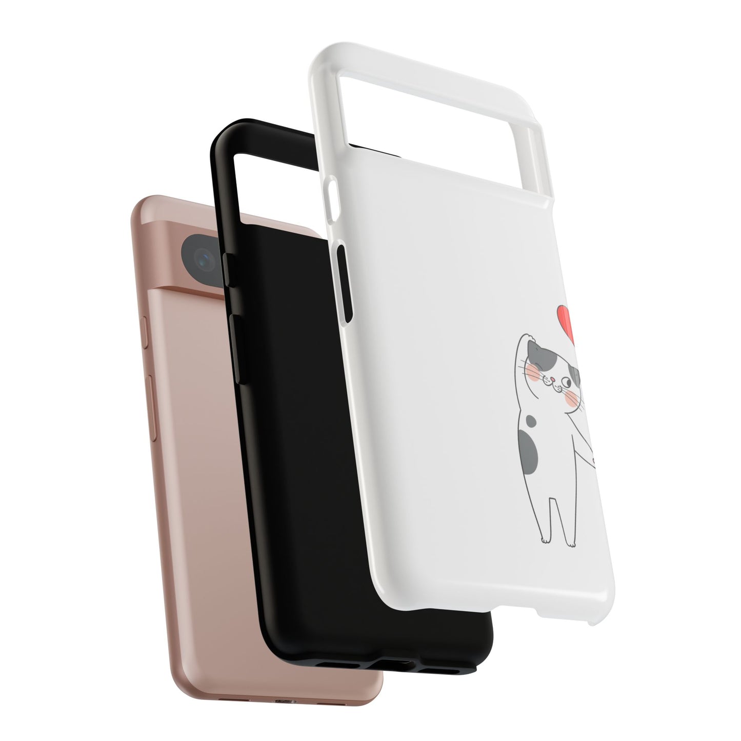 Tough Phone Case, Durable and Trendy Glossy Finish, Cute Stylish Design, Everyday Smartphone Protection