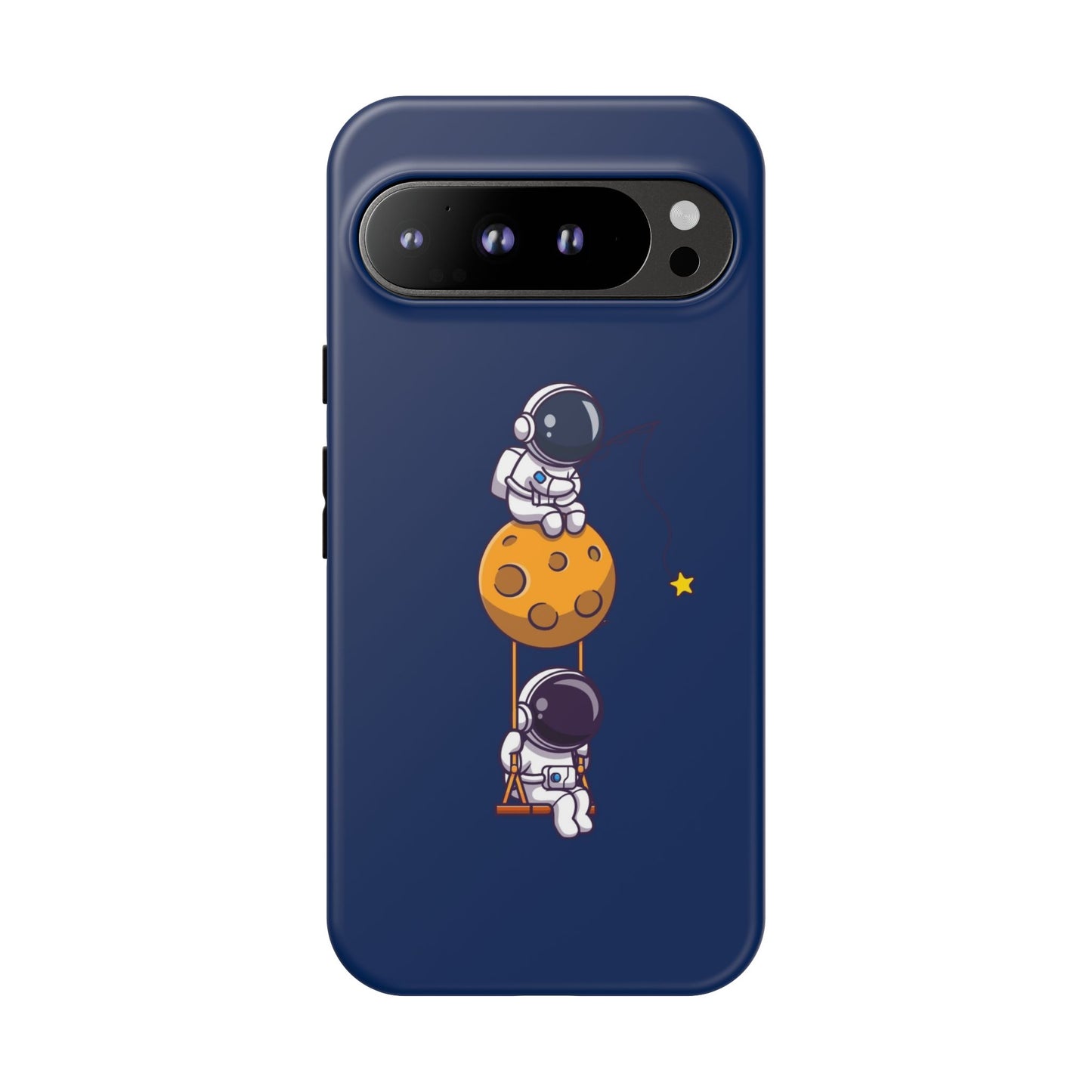Astronaut Adventure Phone Case - Galaxy Design with Space Explorers