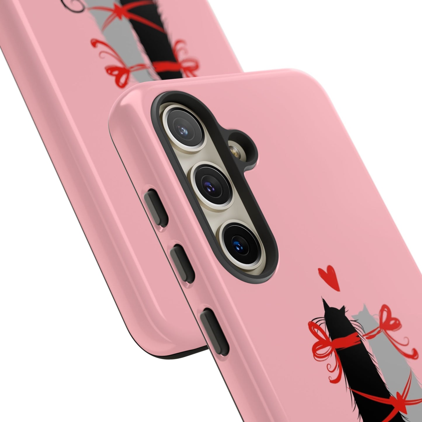 Cute Tough Phone Case, Trendy Glossy Finish, Durable and Fashionable, Stylish Everyday Cover, Smartphone Protection