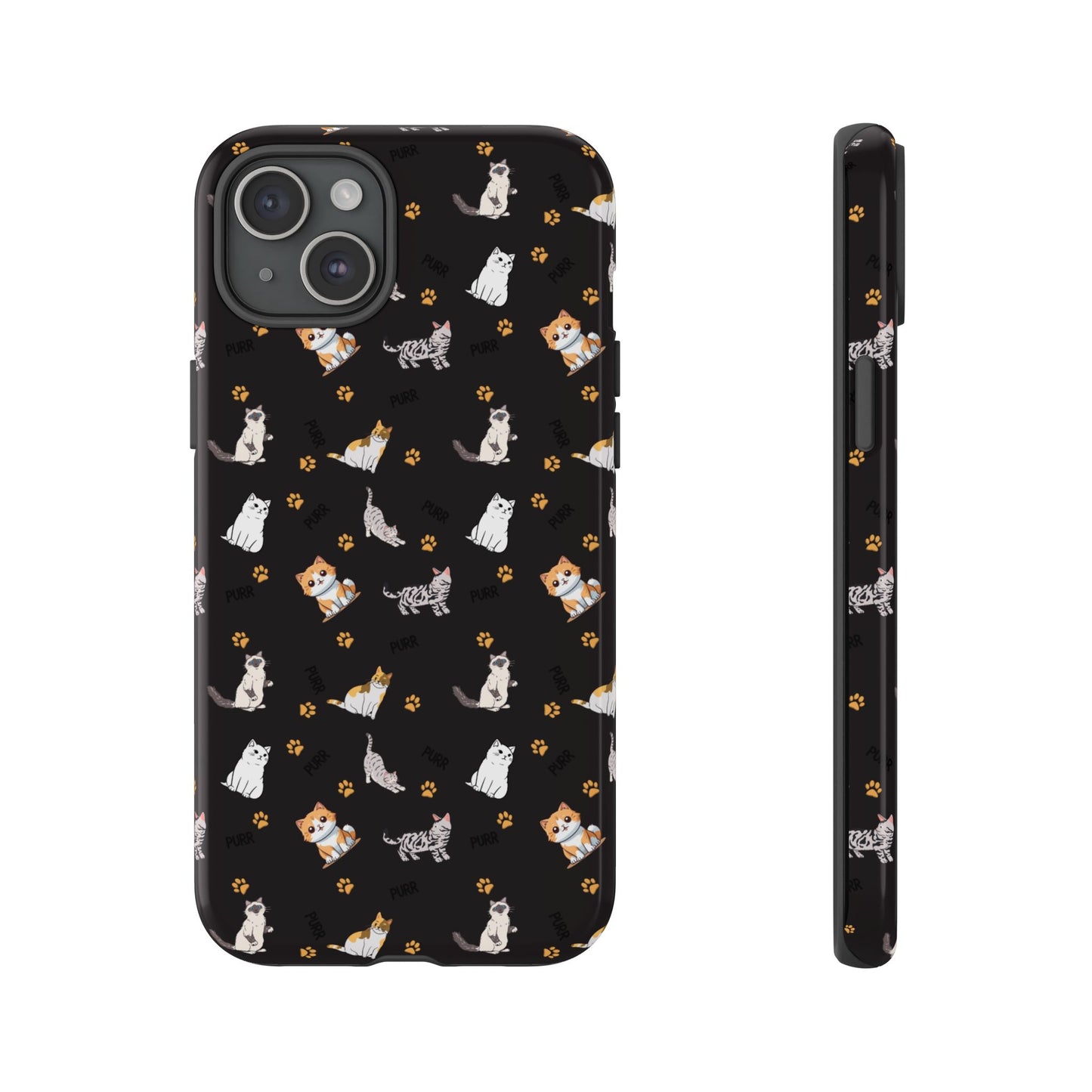 Durable Tough Phone Case, Stylish Glossy Finish, Trendy Cute Design, Everyday Protection for Smartphones