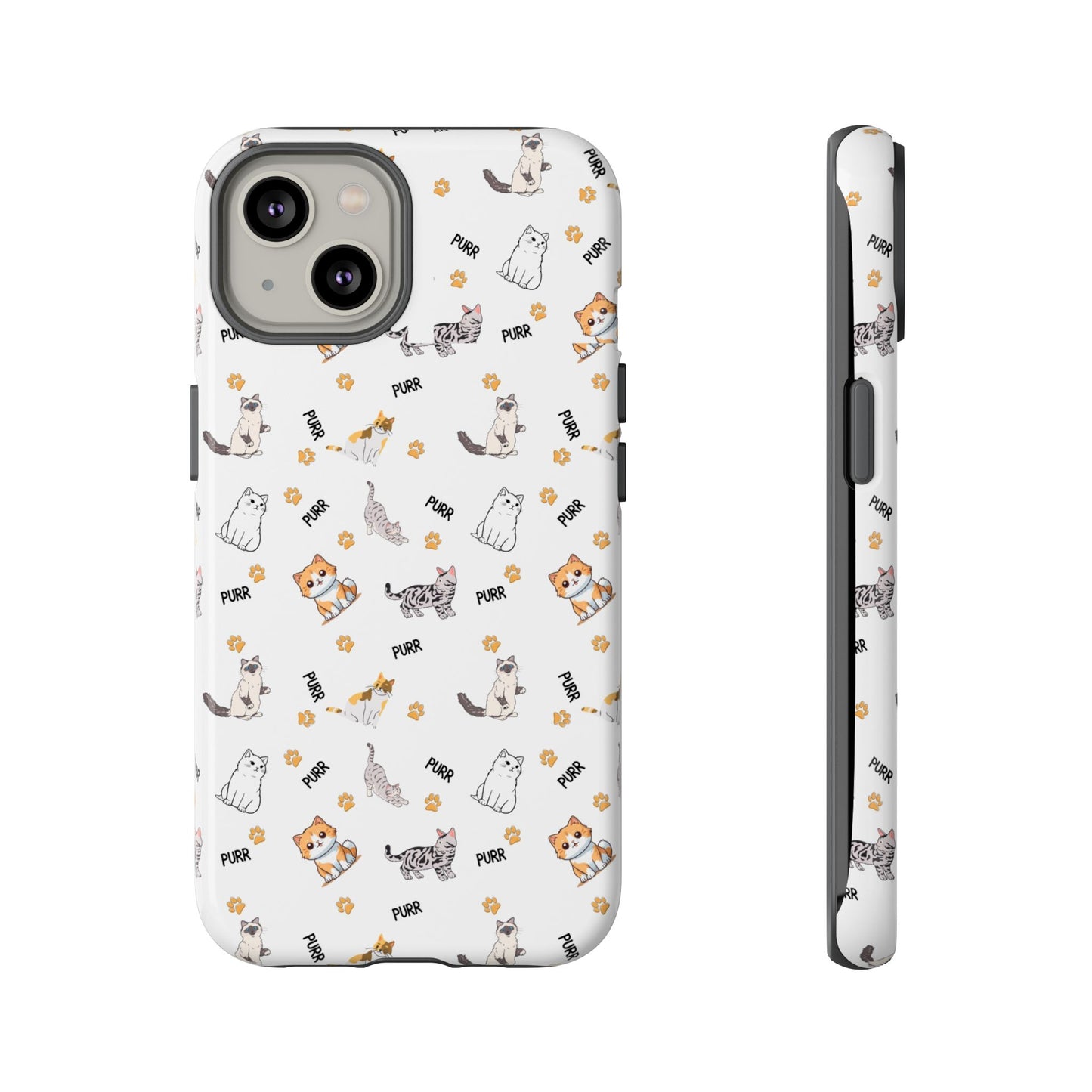 Tough Phone Case, Glossy Finish, Trendy and Cute, Durable Smartphone Protection for Daily Us